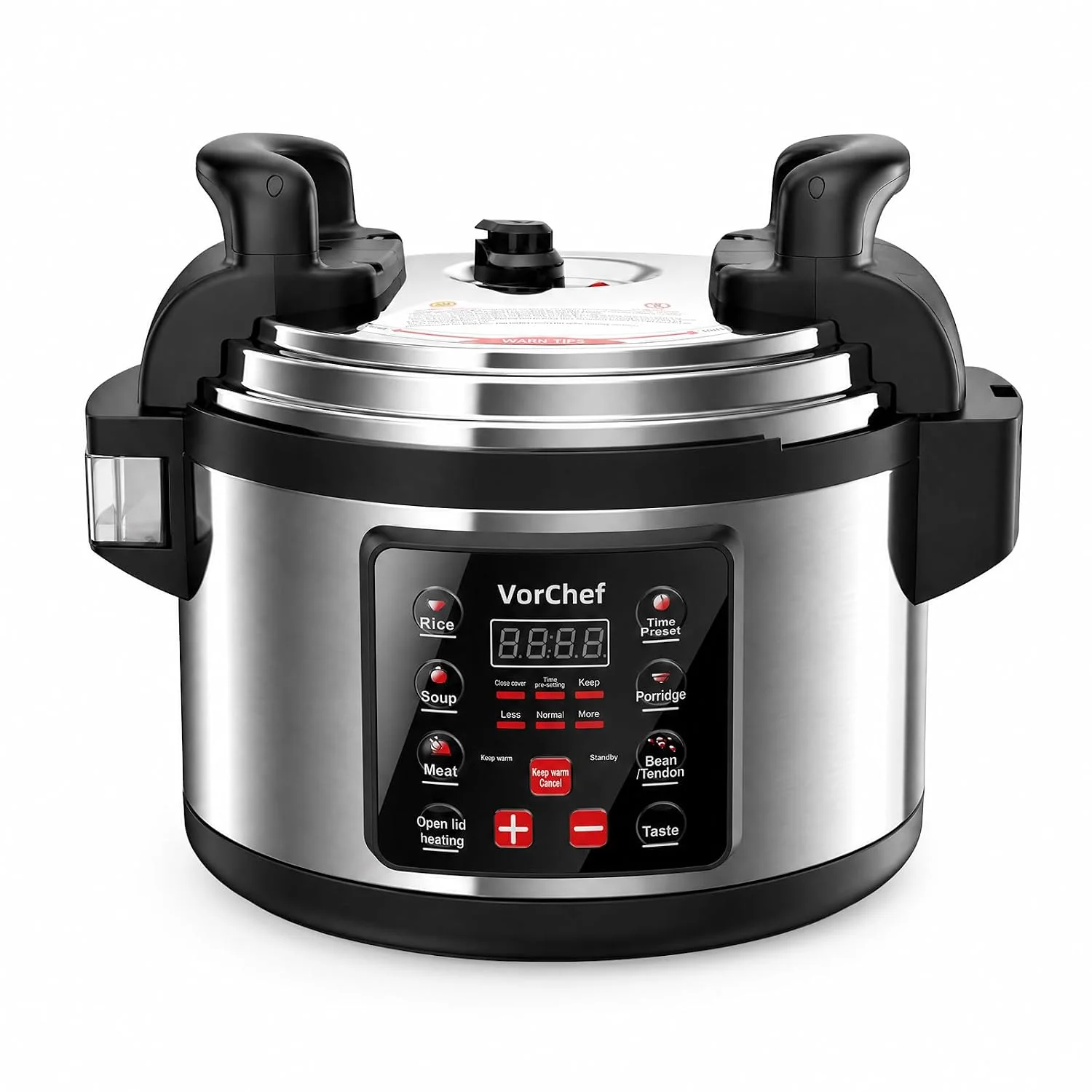 18L/19.0 QT Commercial Electric Pressure Cooker, 5-in-1 Multifunctional Large Pressure Cookers,2000W Electric Pressure Canner with Non-stick Inner Pot Use for Restaurant,Canteen, Hotel