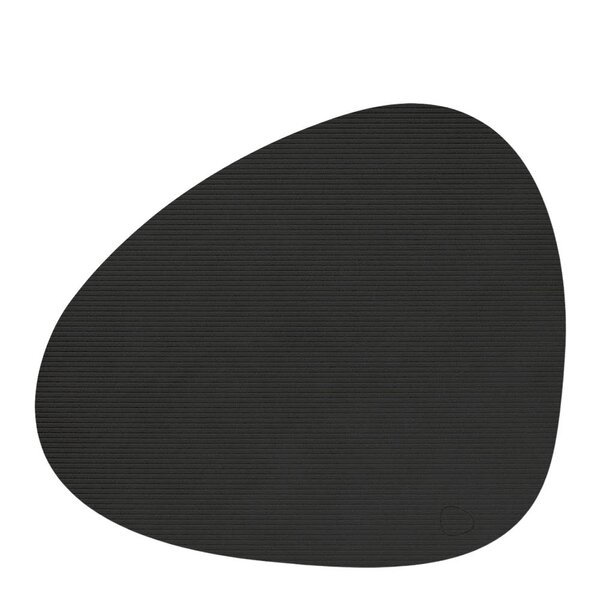 Curve Corduroy spisebrikke 37x44 cm Black Ink