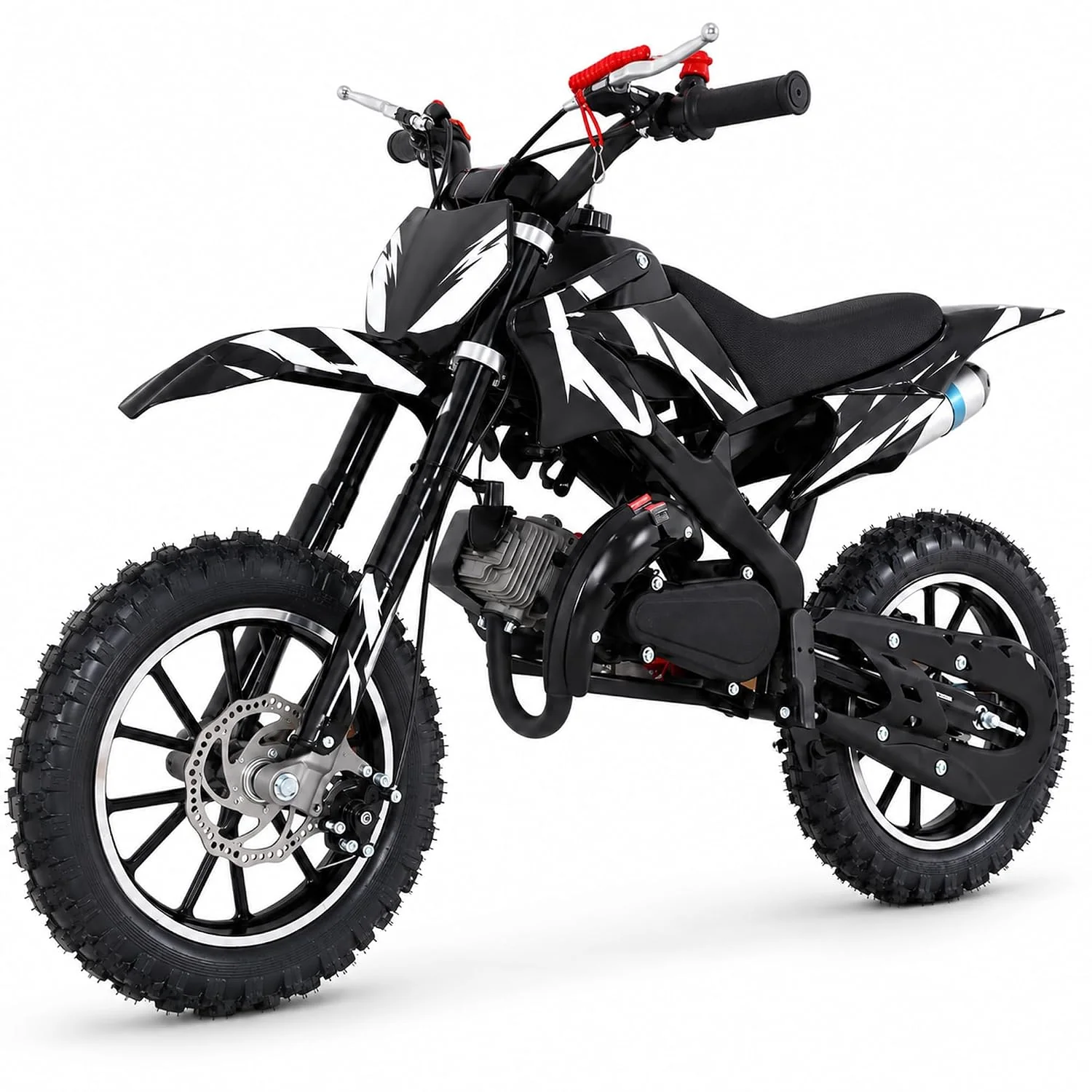 50cc Dirt Bike for Kids 5-13, 2-Stroke Gas Kids Dirt Bike