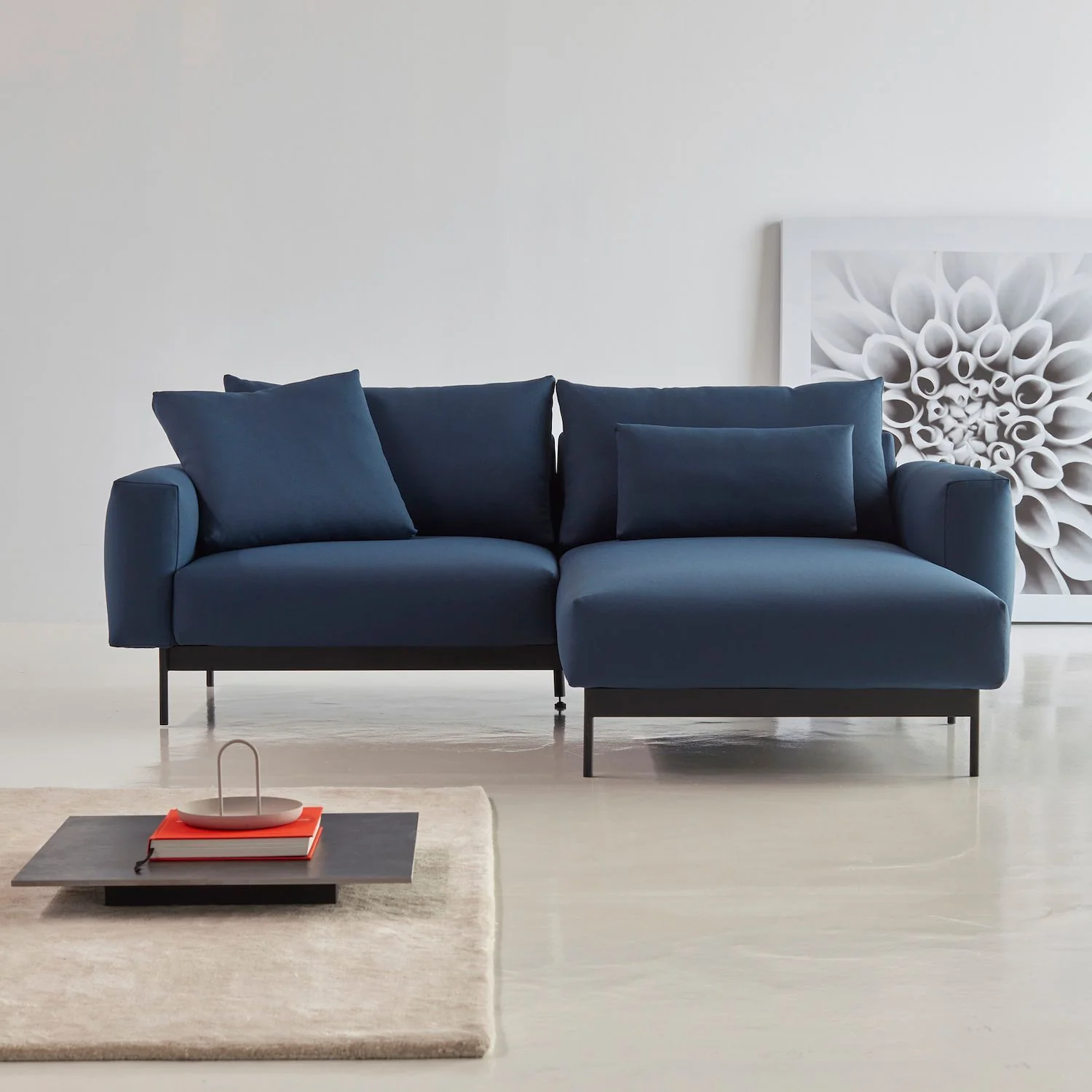Divano con chaise longue Arthon D1