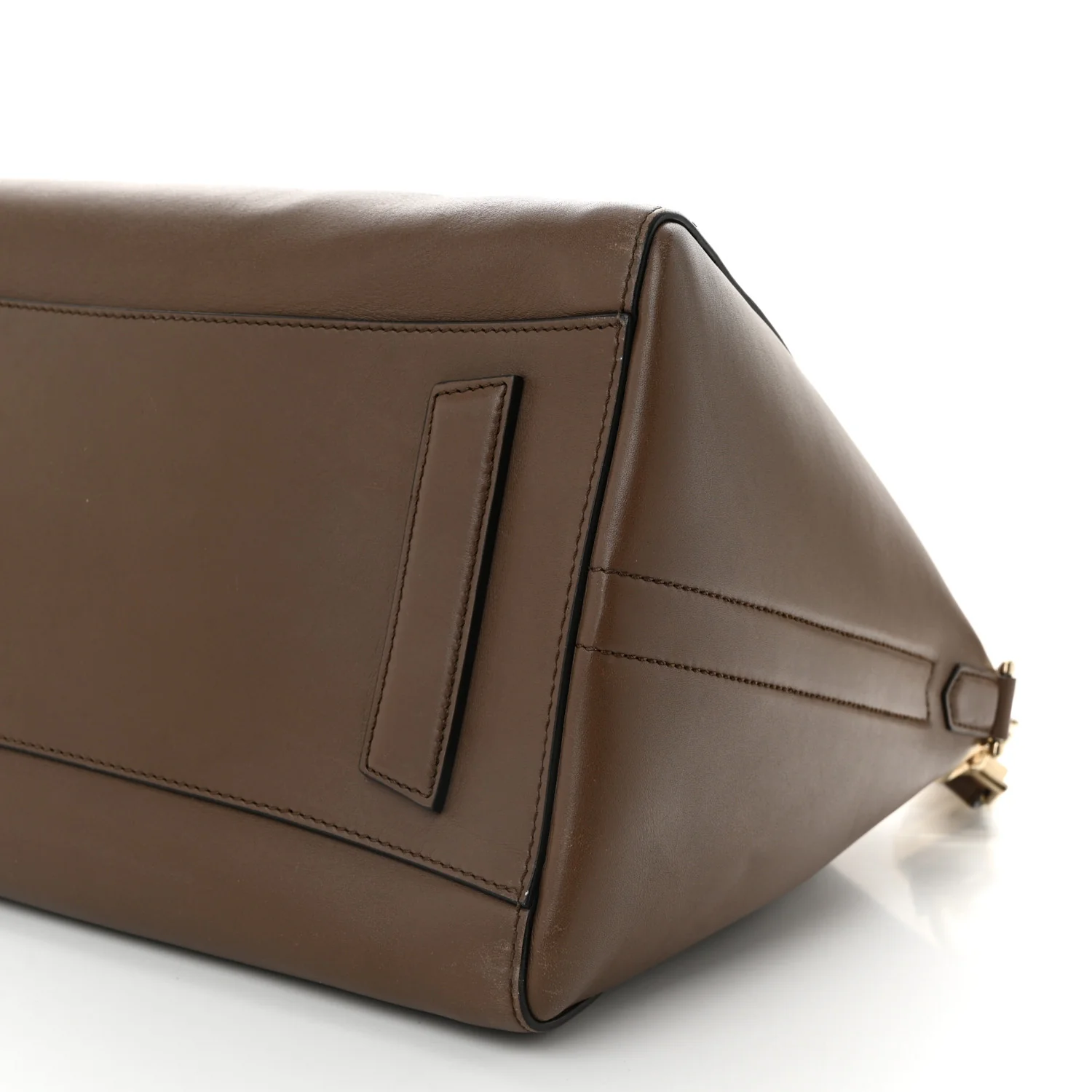 Shiny Lord Calfskin Medium Antigona Brown