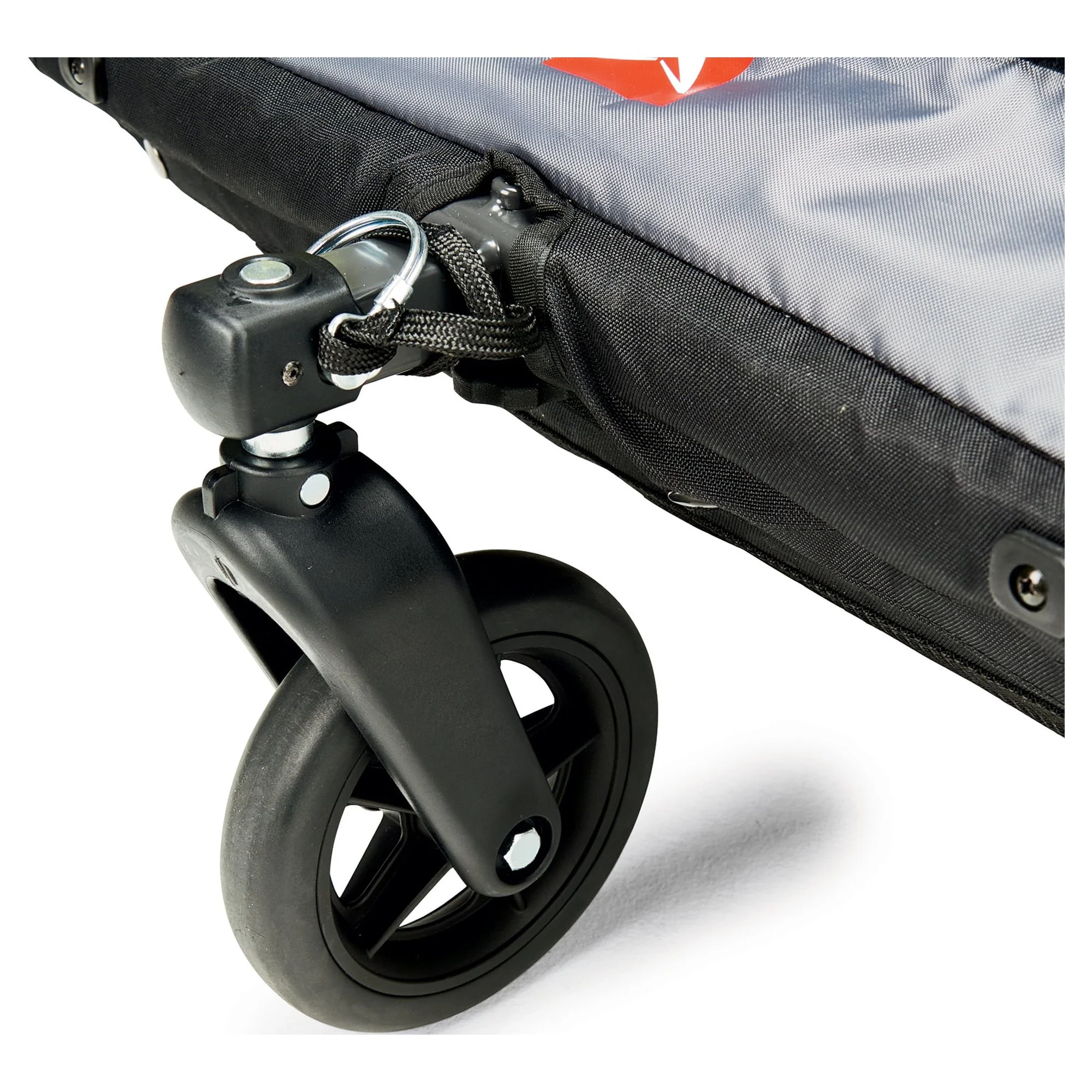 Deluxe 2 Child Bicycle Trailer Stroller, Model AS2, Green Image 7
