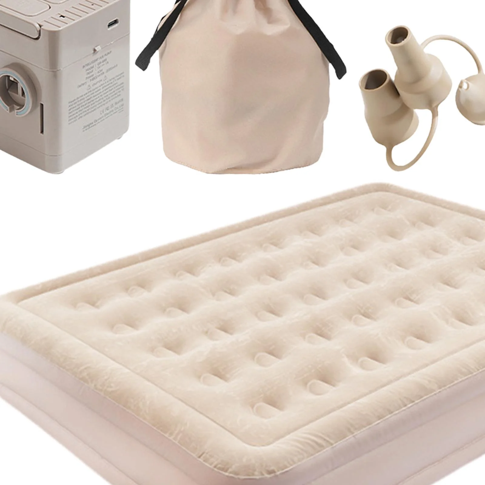 Air Mattress Airbed Camping Mat Lightweight with Air Pump with Carry Bag Camping - Image 3