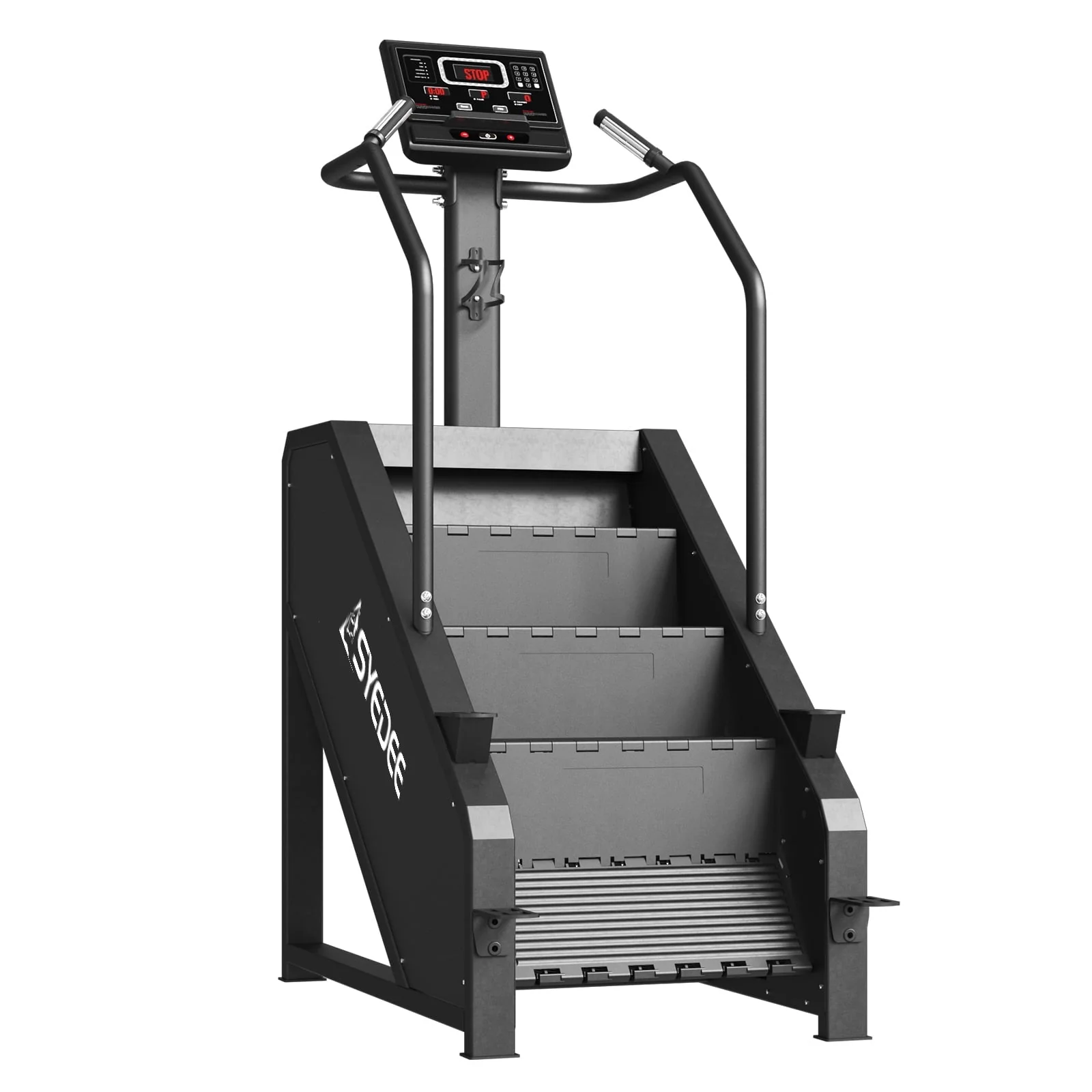 Stairmaster, syedee Stair Stepper with LED Screen, Stepmill Exercise Machine with 12 Workout Programs, 441LBS Step Machine, 24 164 Steps/Minute(Black)