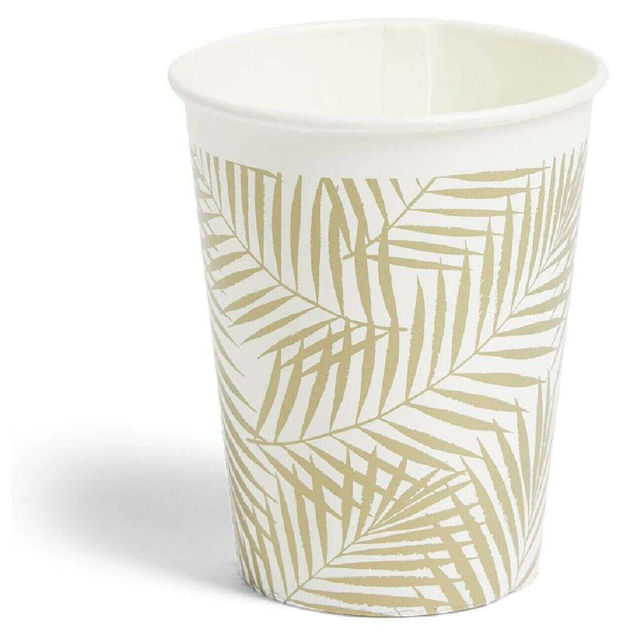 Lot de 8 gobelets motif nature carton 24cl