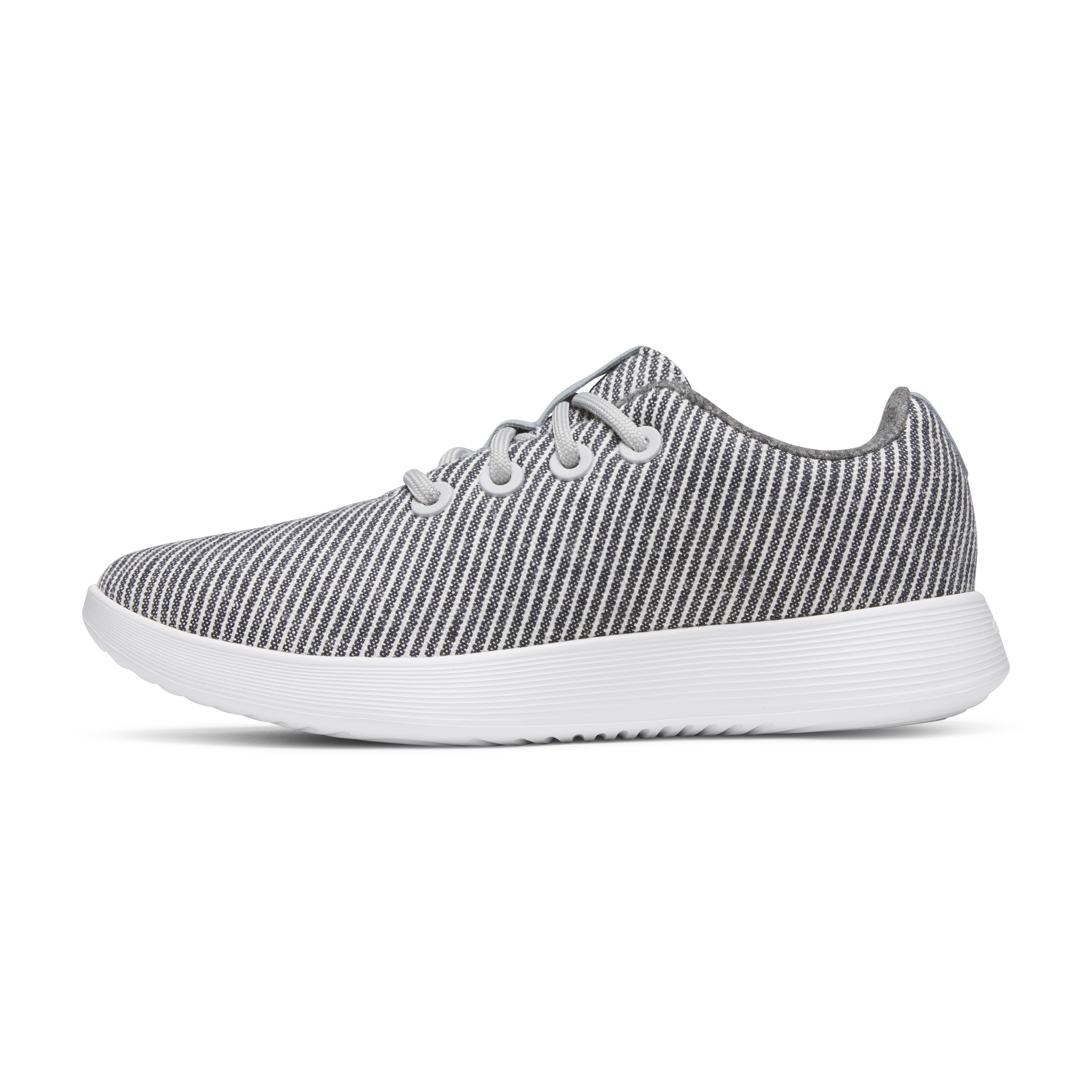 Men's Canvas Runner NZ - Deep Navy Stripes (Blizzard Sole)