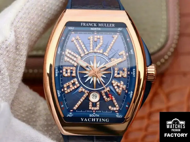 Franck Muller Vanguard V45 25th Anniversary Blue Dial