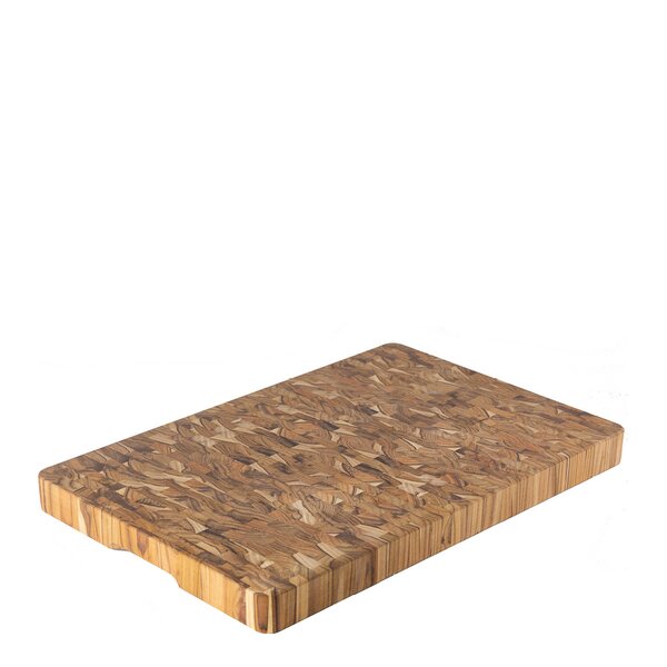 Wooden board skjærefjøl i tre 60x40 cm teak