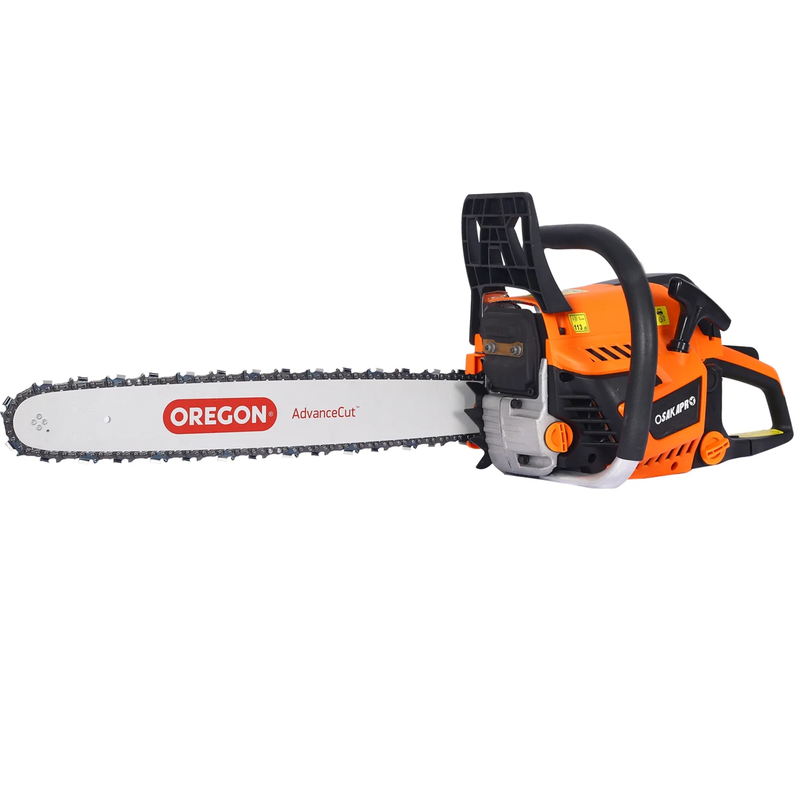 CLEARANCE! Chainsaw gas 20inch,52cc Gasoline Chain Saw for Trees,Wood Cutting 2-cycle EPA Compliant, bar(Orange) - Image 2