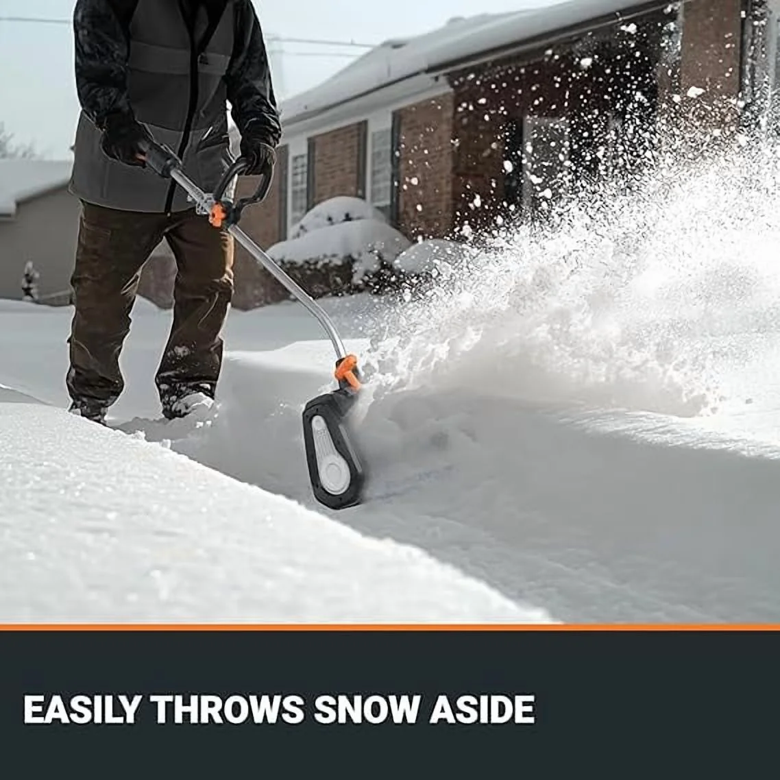 Nitro 40V 12'' Cordless Snow Thrower, Electric Snow Shovel, (2 X 4.0 Ah Battery Charger Included) - Image 5