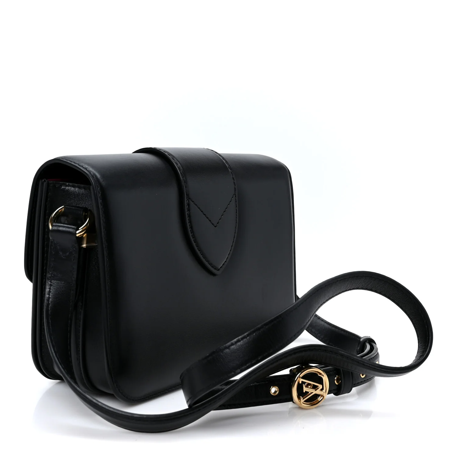 Smooth Calfskin LV Pont 9 Black