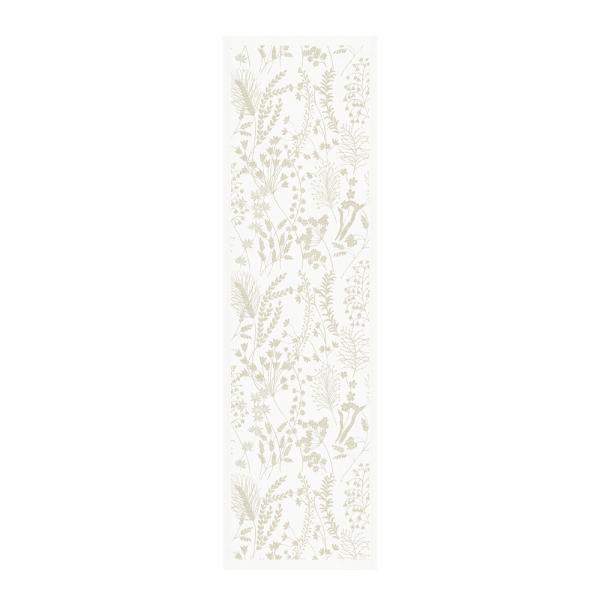 Strå bordløper 35x120 cm beige