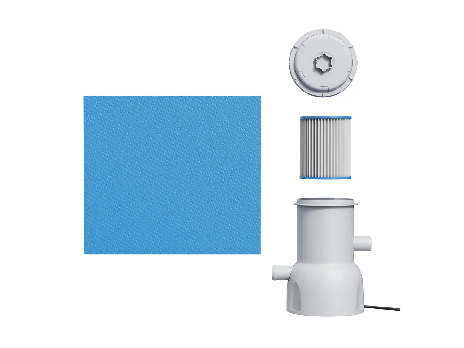 LIVARNO home Piscine gonflable Quick-Up,  300 x 76 cm