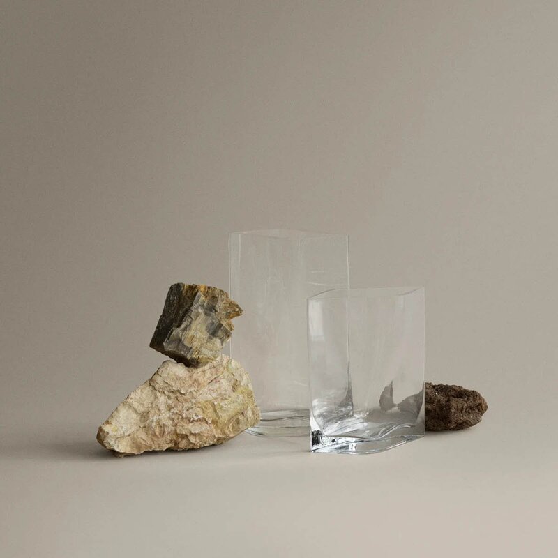Duasis vase medium 28x18x10 cm klar