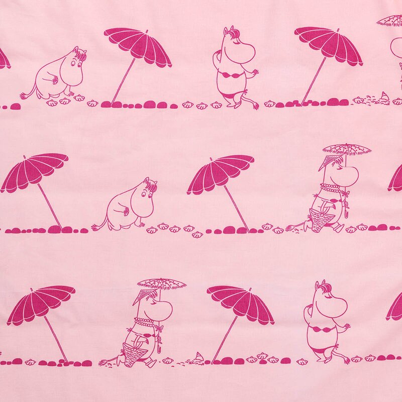 Mummi sengesett 140x200 cm Vakker rosa