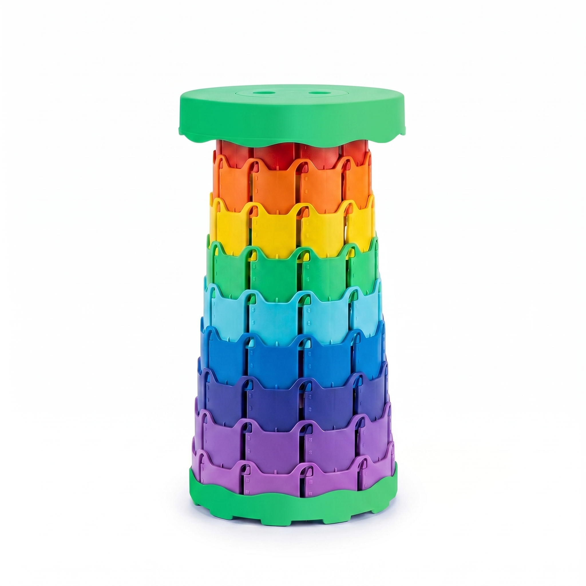 2026 New Modern Ultralight Telescopic Portable Plastic Garden Chair Folding Stool Stainless Steel Frame Eco-Friendly Warehouse