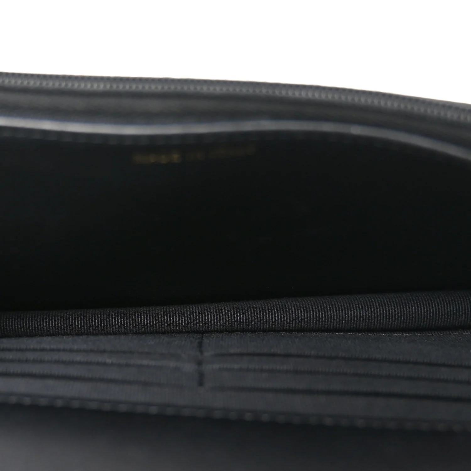 Lambskin Quilted Resin CC Mini Flap Bag Black White
