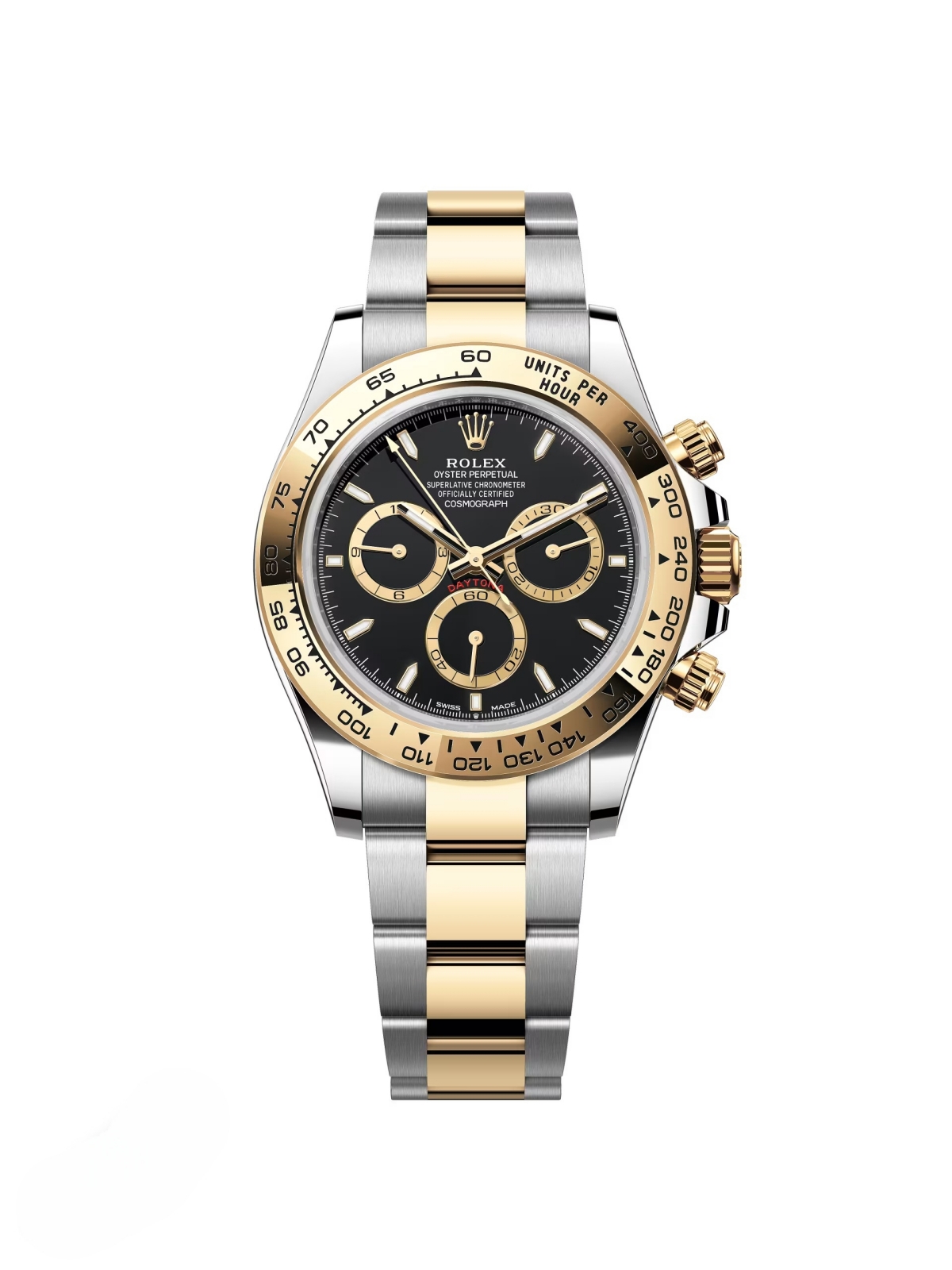 [Super Clone]Rolex Daytona 40mm 126503 Tw0-Tone Black Dial  m126503-0003