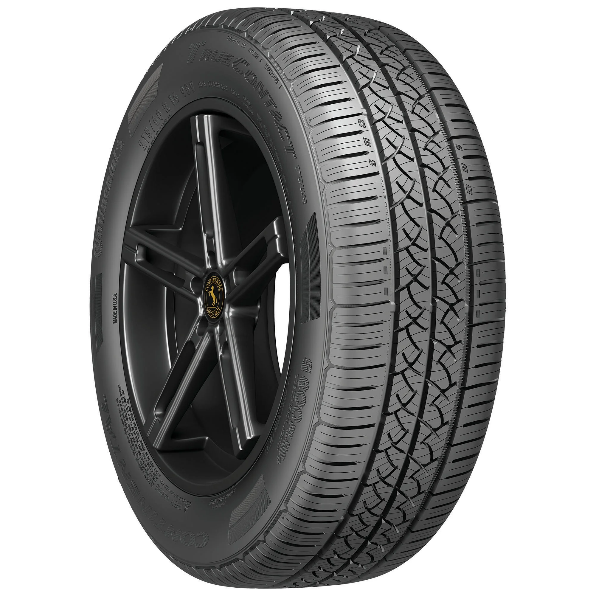 Continental Truecontact Tour All-Season 195/65R15 91H Passenger Tire