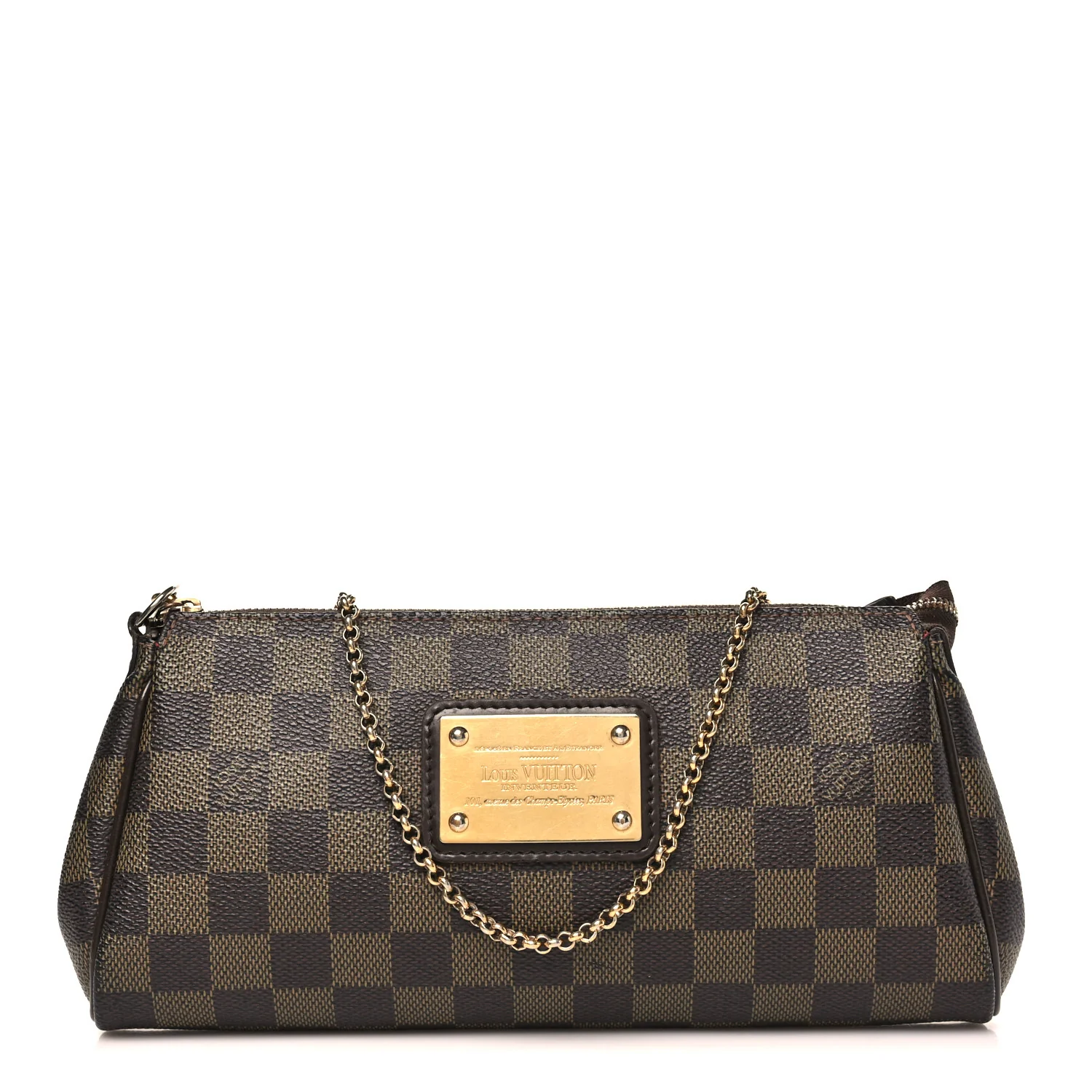 Damier Ebene Eva Clutch