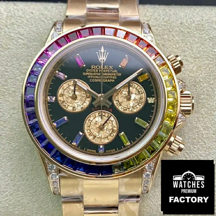 Rolex Daytona 116595 RBOW TW Factory Black Dial