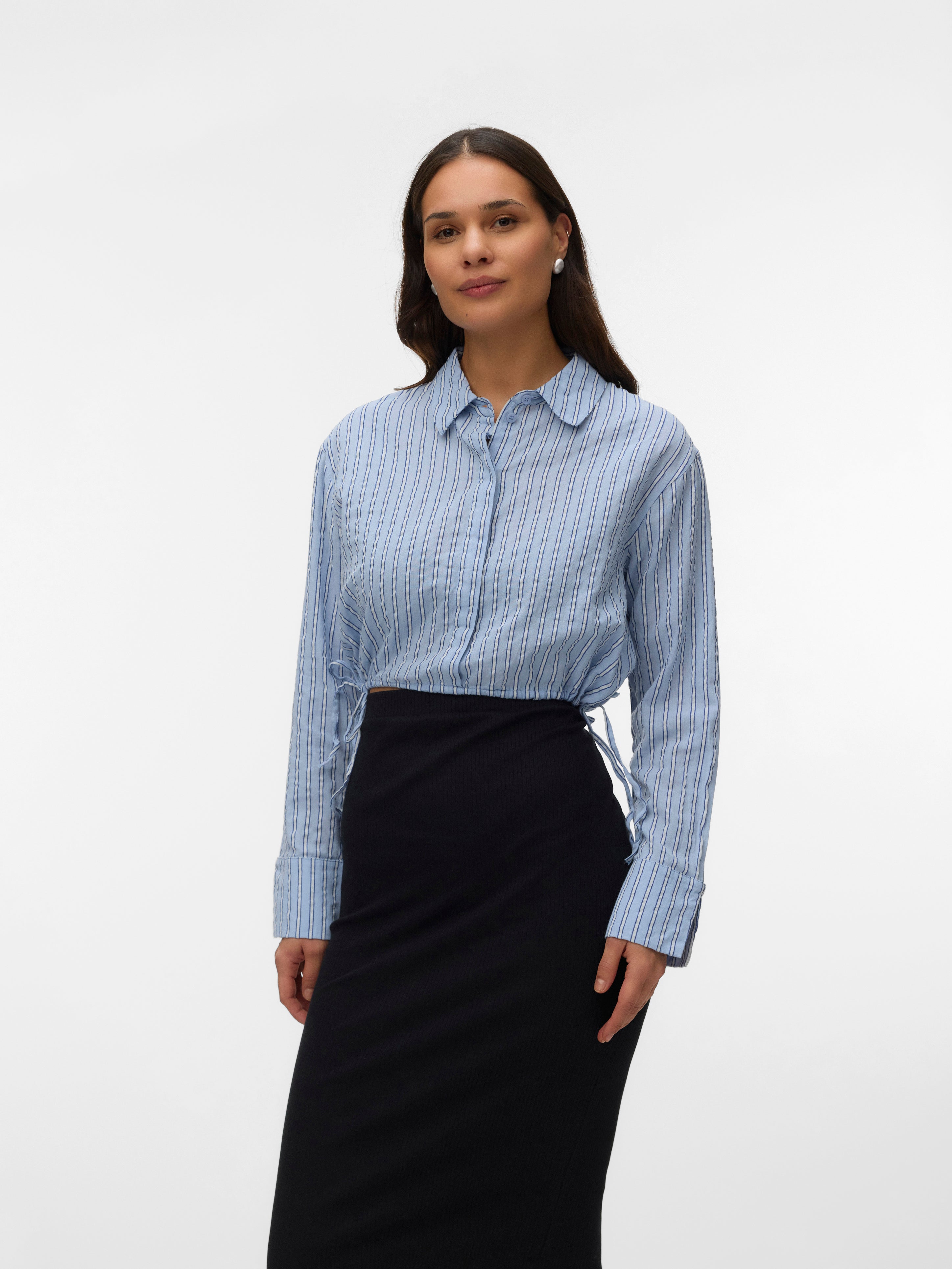 VERO MODA® Regular Fit Shirt collar Shirt