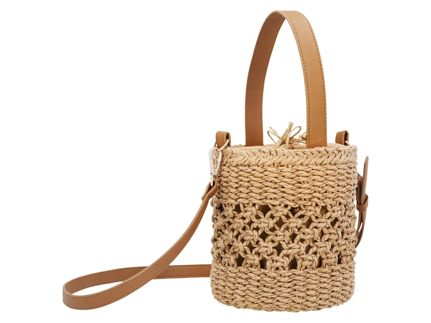 ESMARA Sac  main en raphia femme