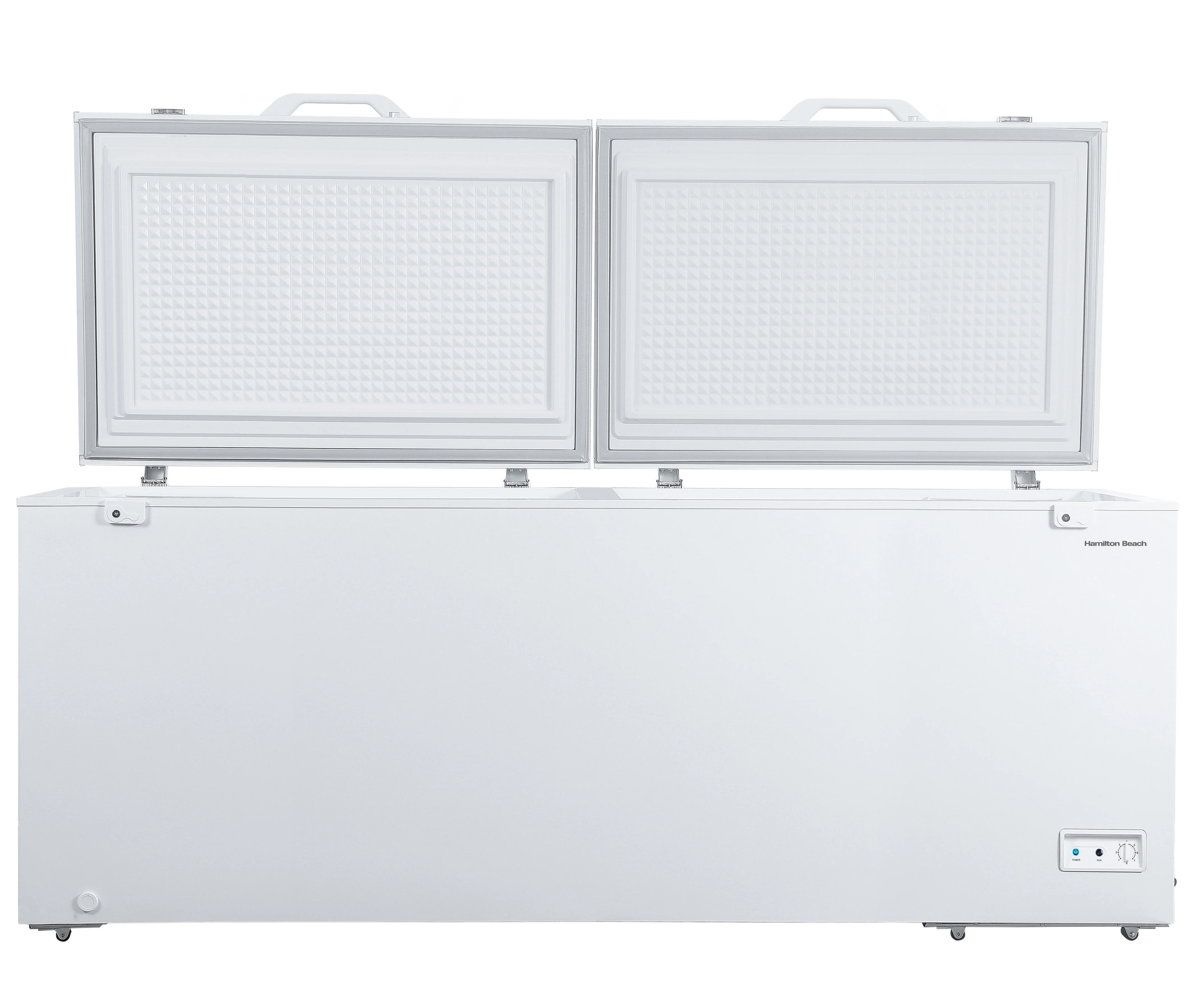 21 Cu. ft. Chest Freezer, Double Doors, HZ9212, White - Image 6