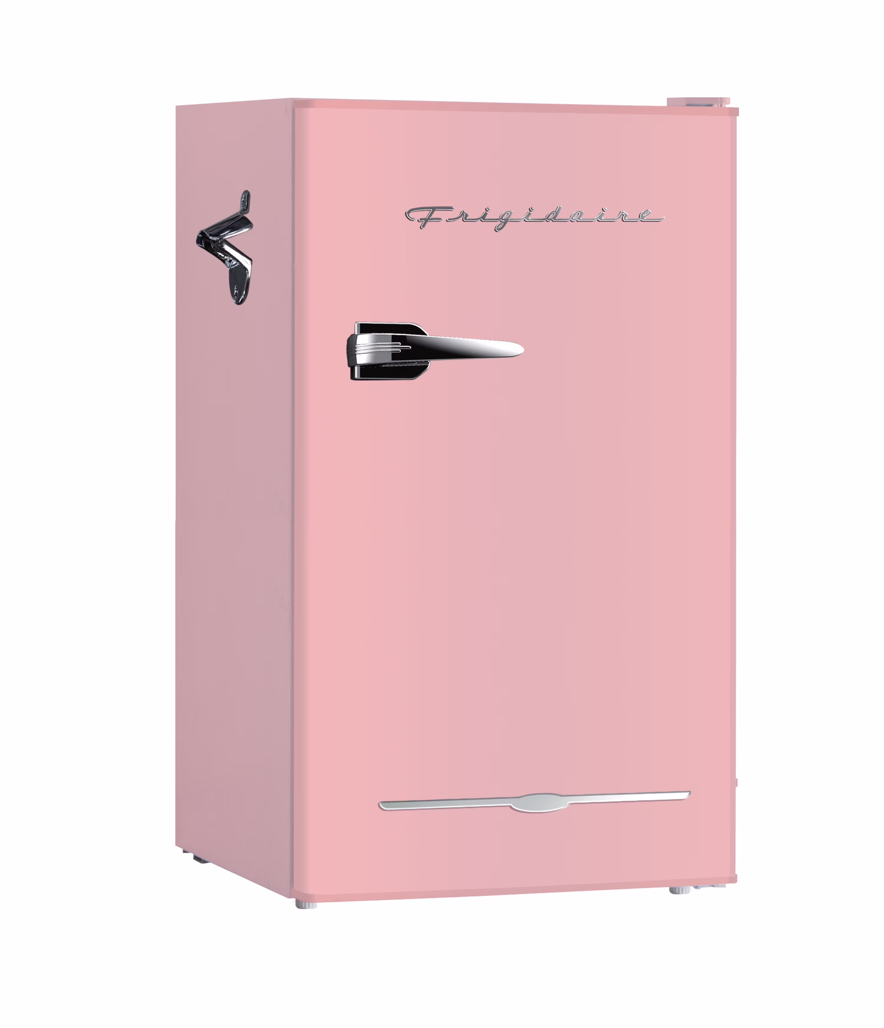 EFR376-C-PINK 3.2-Cu.-Ft. 65-Watt Retro Bar Fridge with Side Bottle Opener (Pink)(Pink)