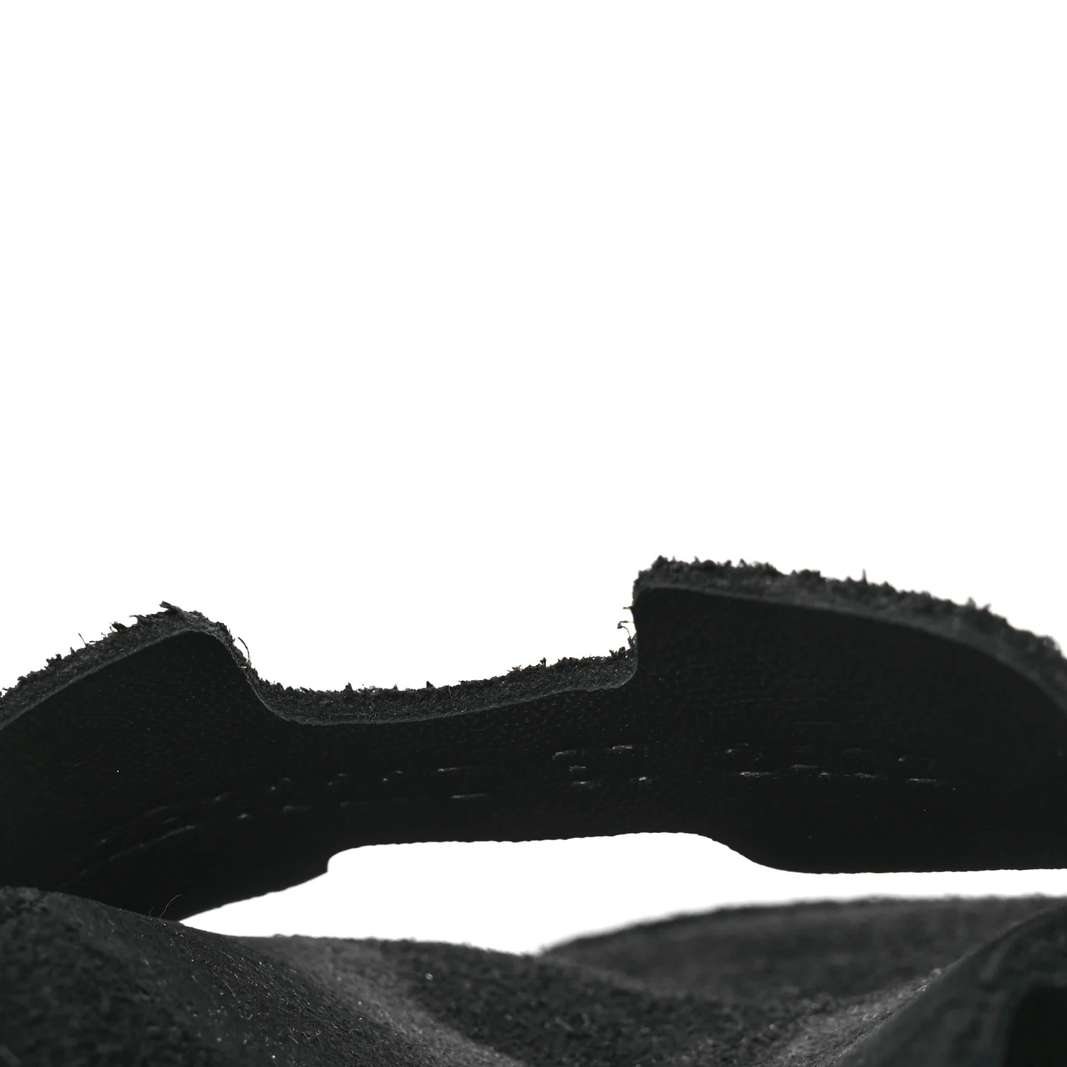 Suede Calfskin Go Mules 37 Black