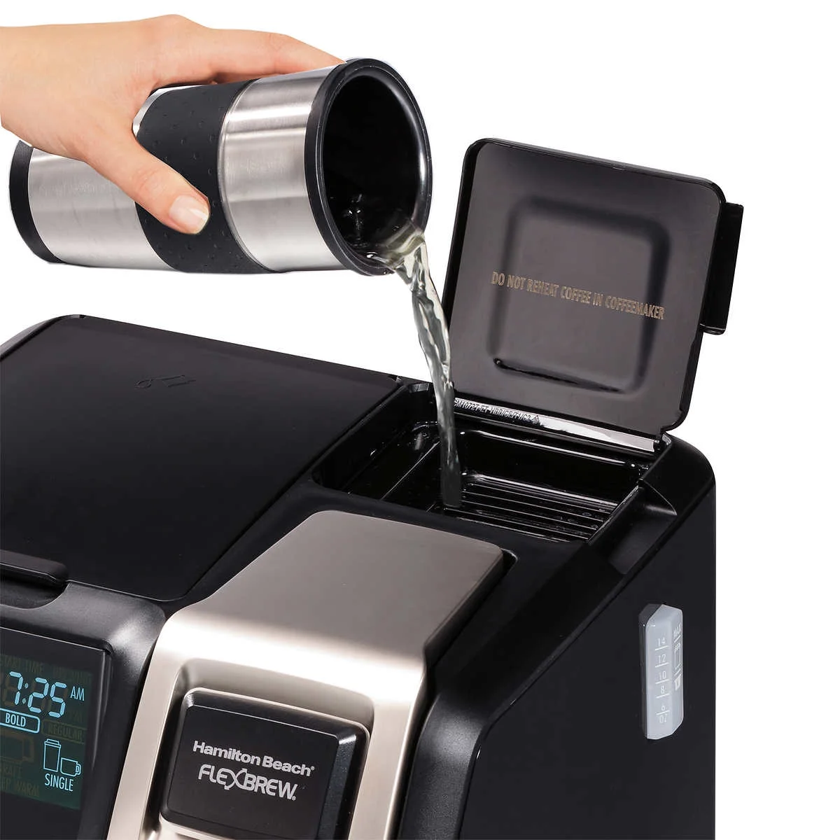 Hamilton Beach Flexbrew Single Serve Coffee Brewer, Black