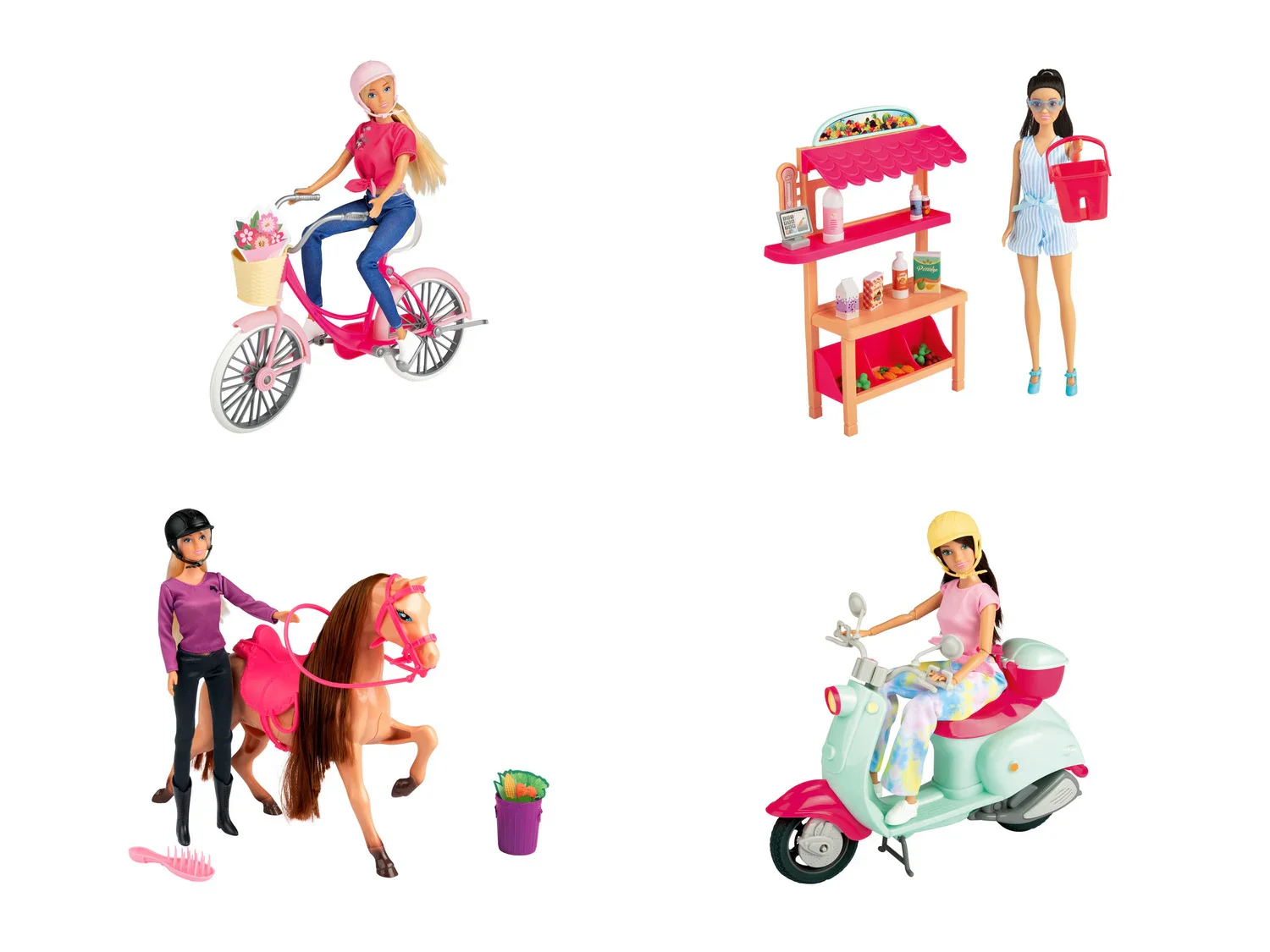 Playtive Poupe Stella avec accessoires