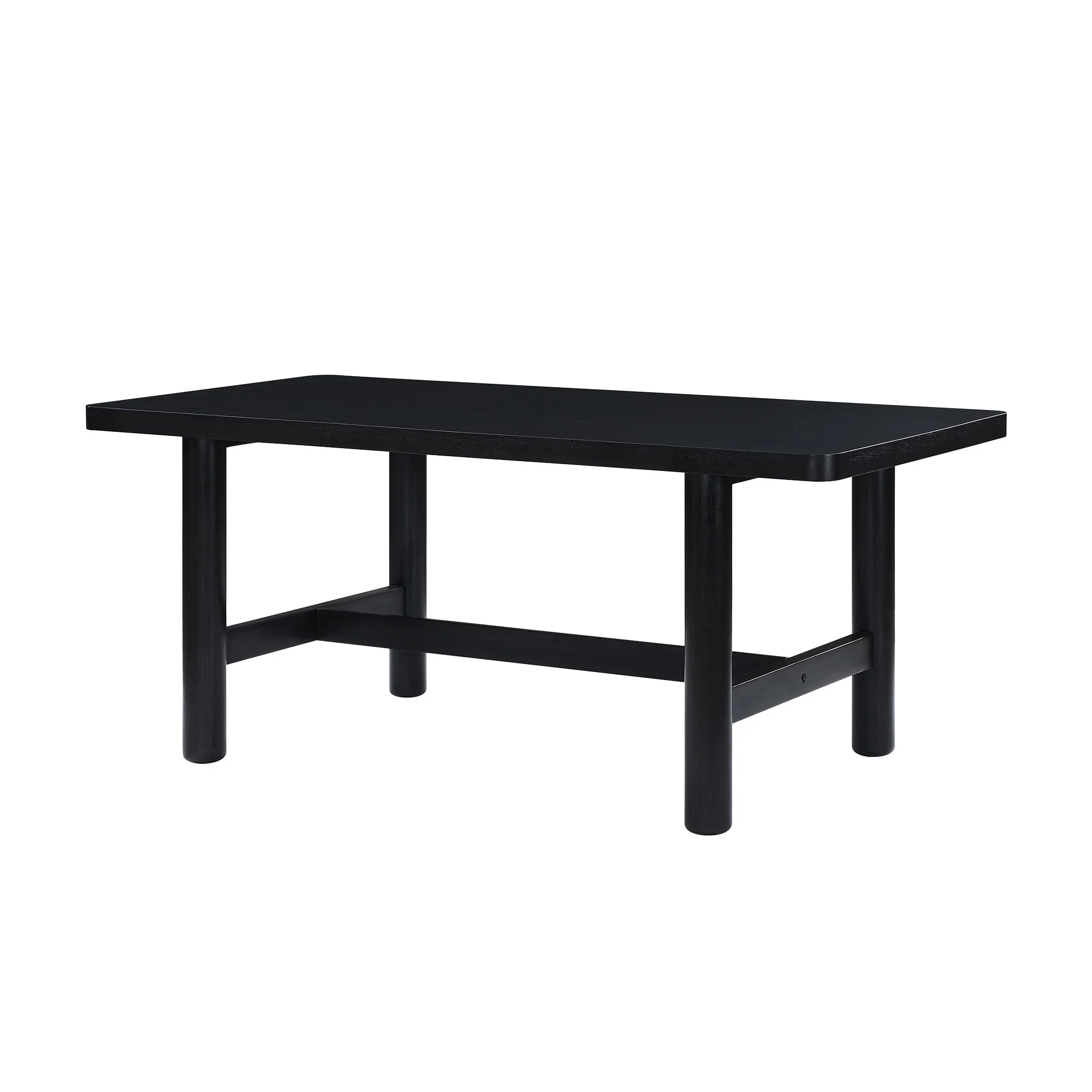 Better Homes & Gardens Adlin 70 Adjustable Dining Table, Charcoal