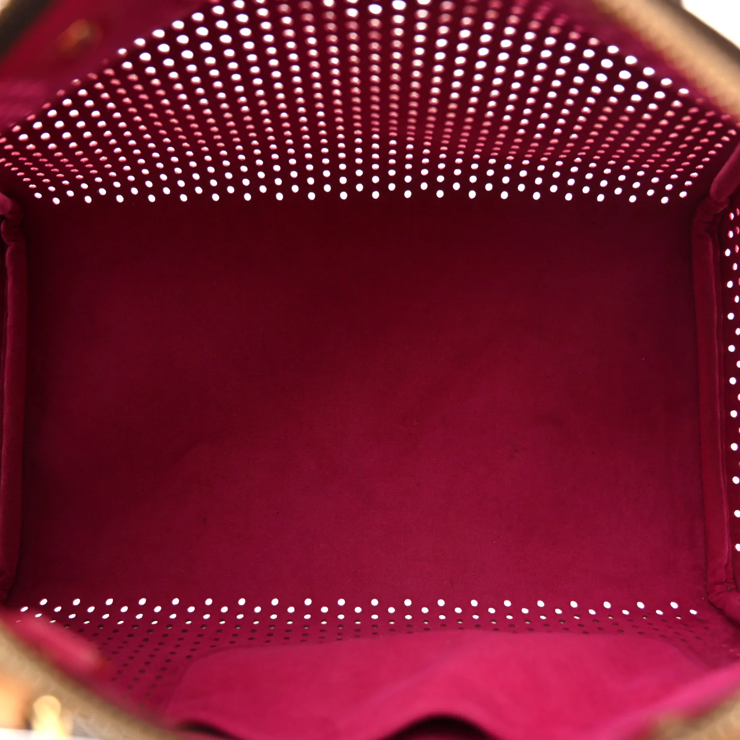 Monogram Perforated Speedy 30 Fuchsia