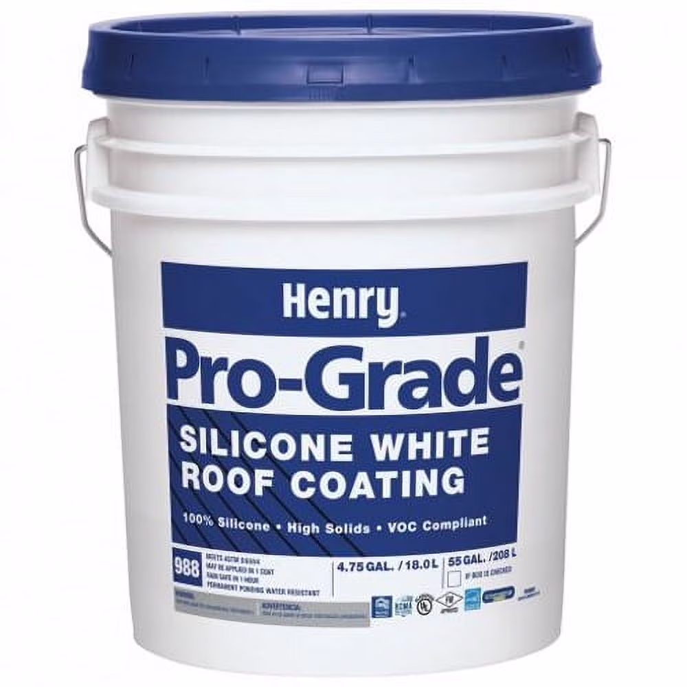 Pro Grade 988 Silicone White Roof Coating