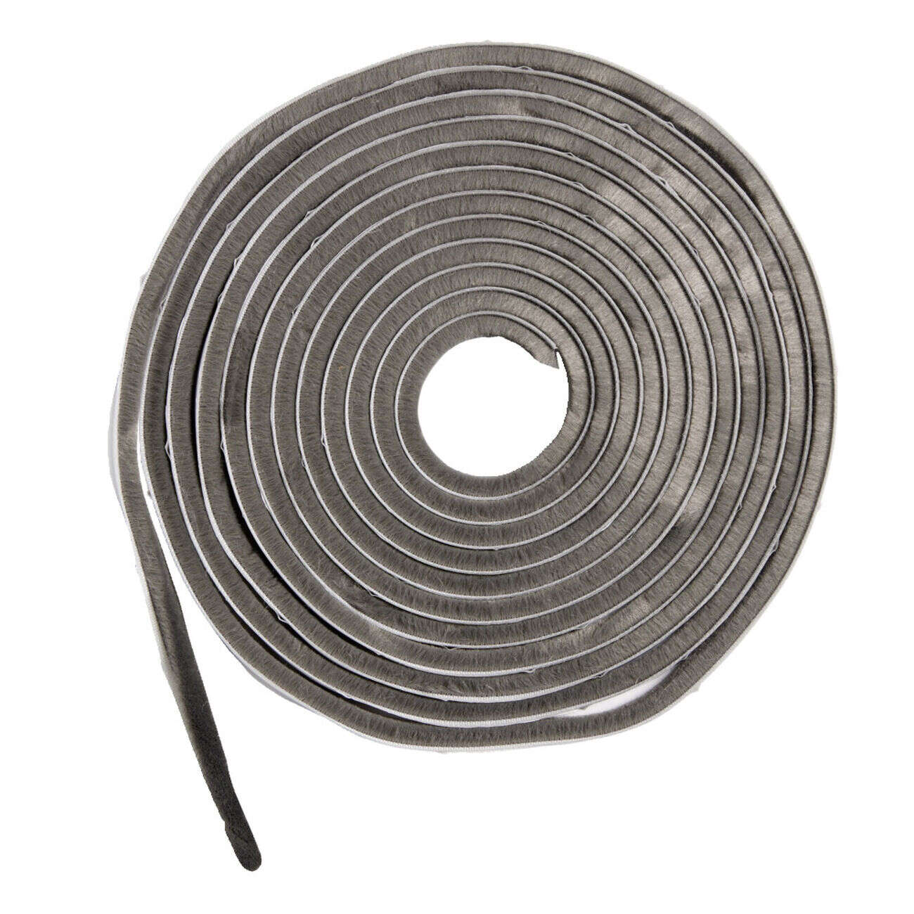 Joint brosse adhésif d'isolation pour porte et fenêtre 9mmx6m blanc