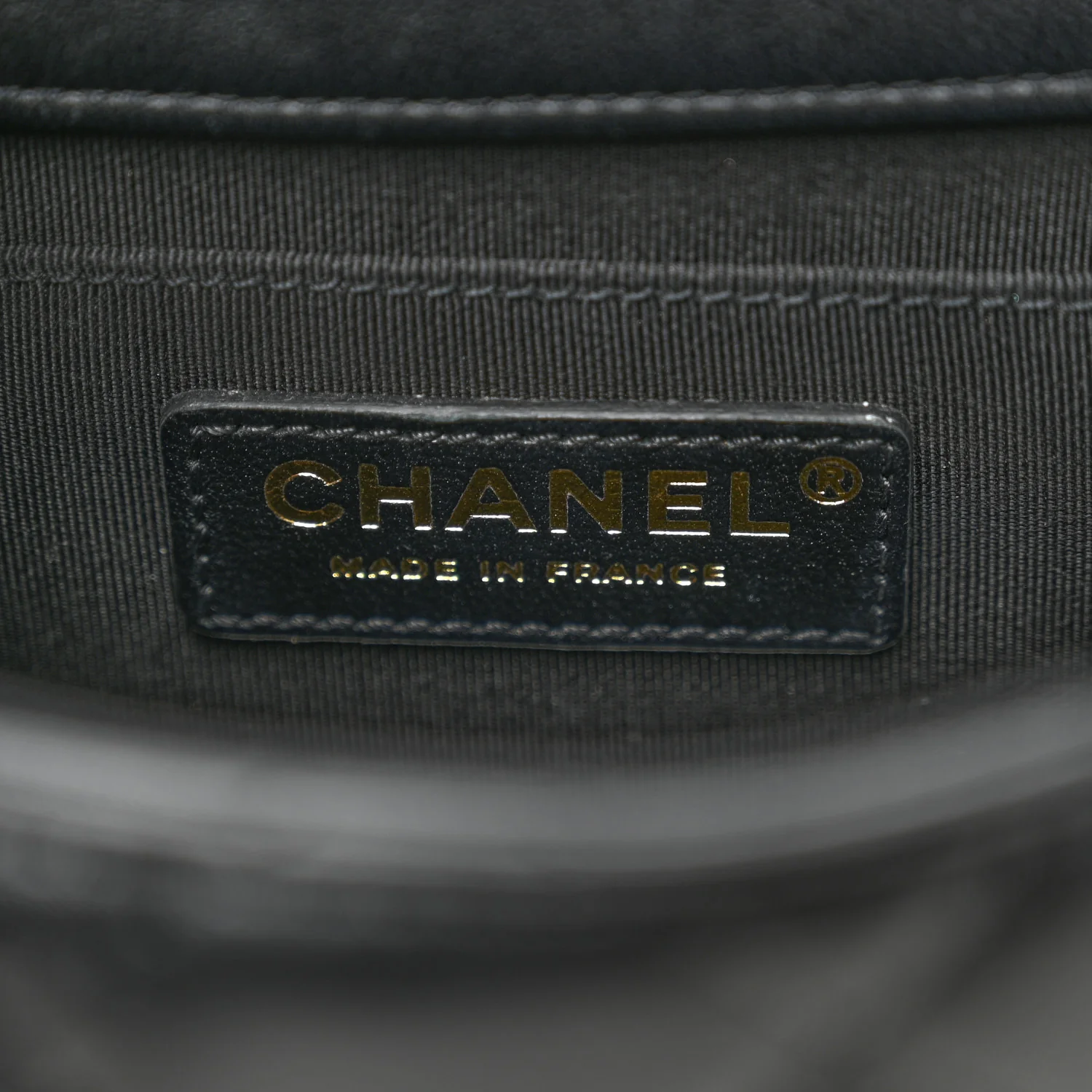 Lambskin Quilted Small My Precious Flap Black