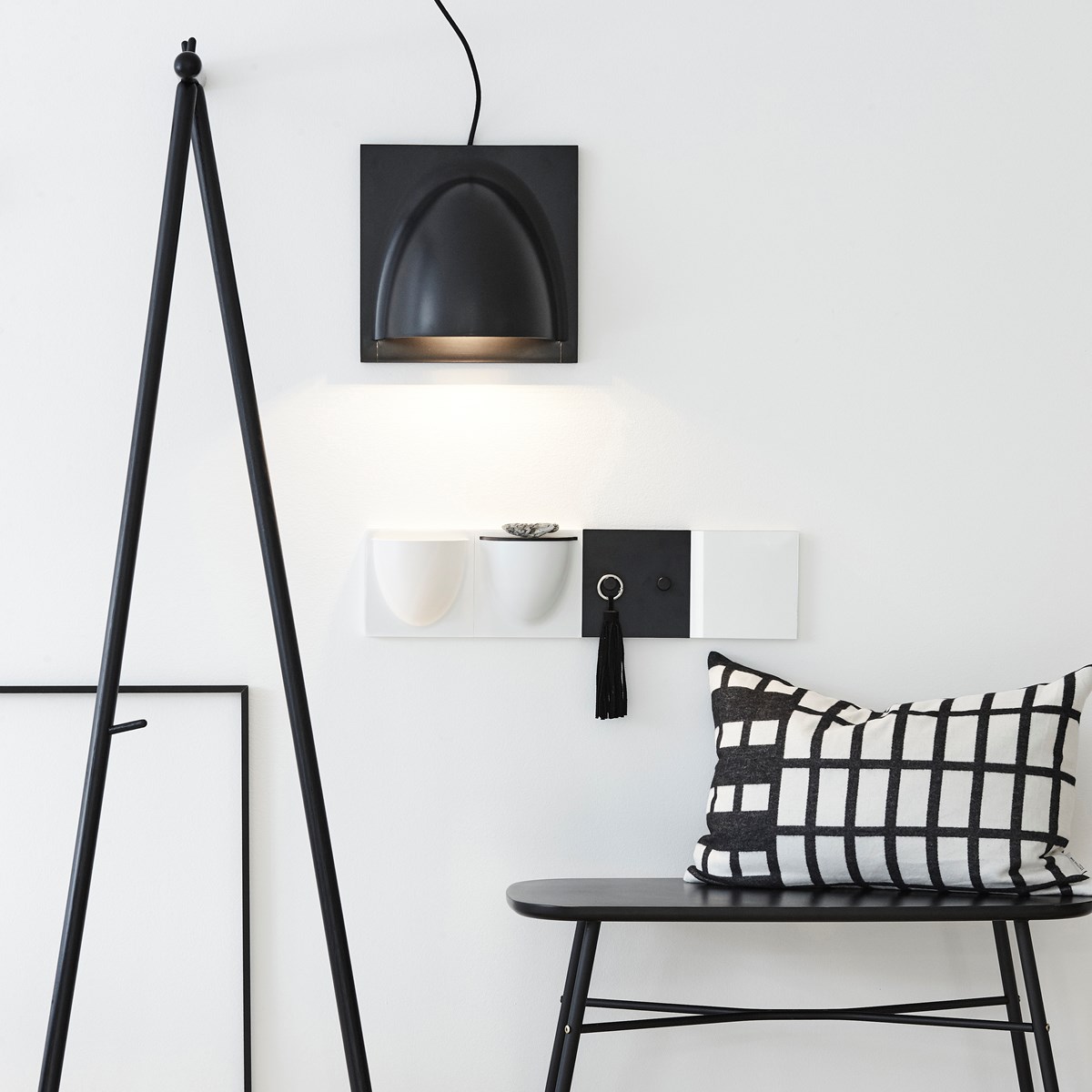 VertiLight vegglampe 30 cm hvit