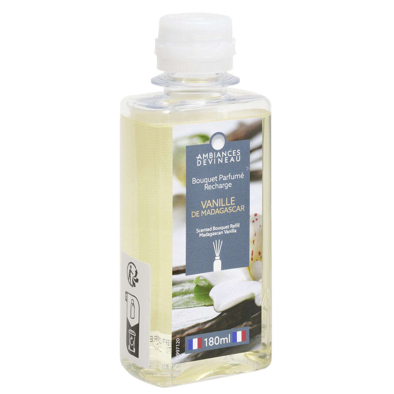 Recharge bouquet parfumé Ambiances Devineau vanille de Madagascar 180ml