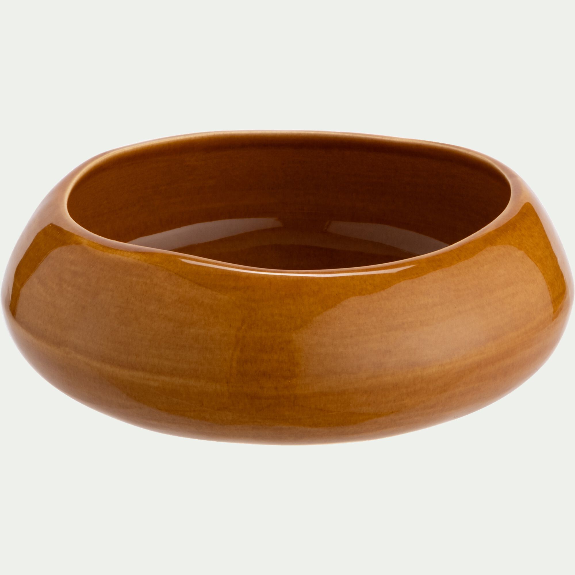 MACA - Coupelle en grès D19cm - marron