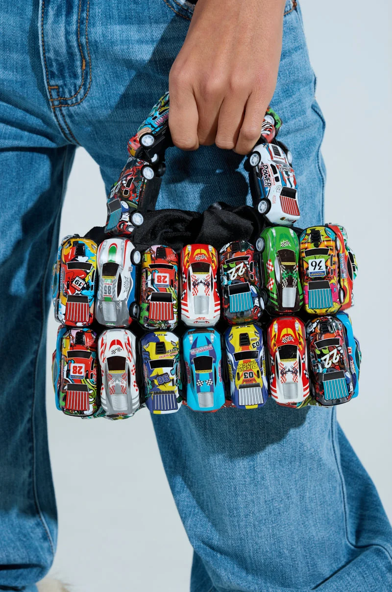 I GO FAST RACE CAR PURSE - Akira Store