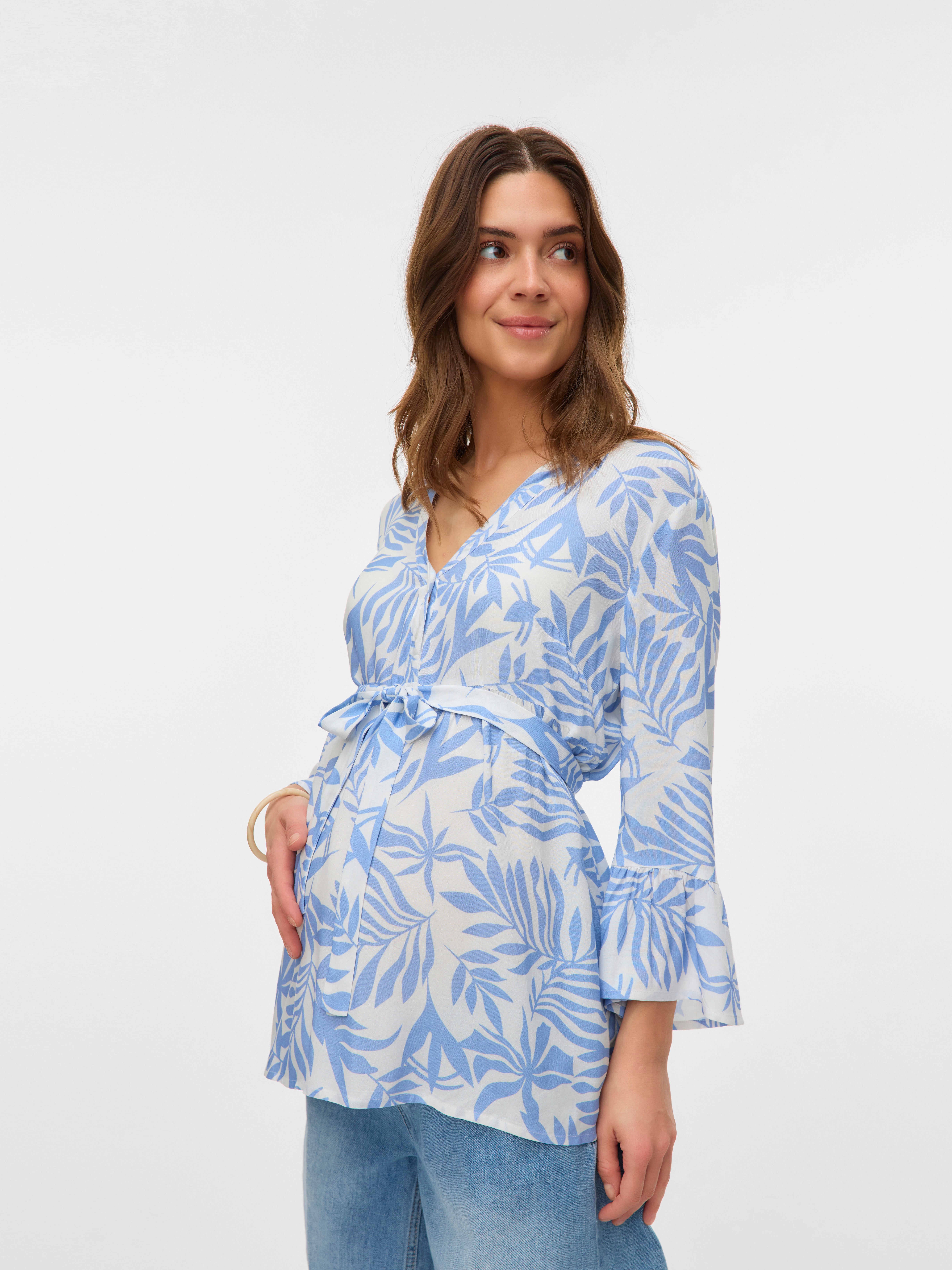 VERO MODA® Loose Fit V-Neck Top