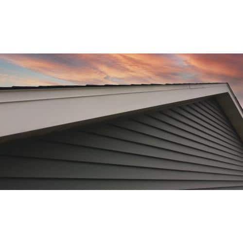 Galvanized Nosing Drip (Drip Edge Flashing) 26-Gauge 2 in. x 2 in. Mill Finish