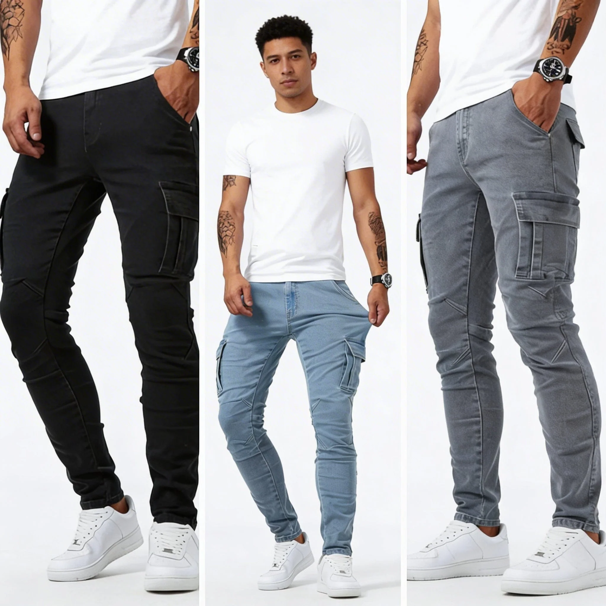 Bernard | Jeans Cargo Moderne