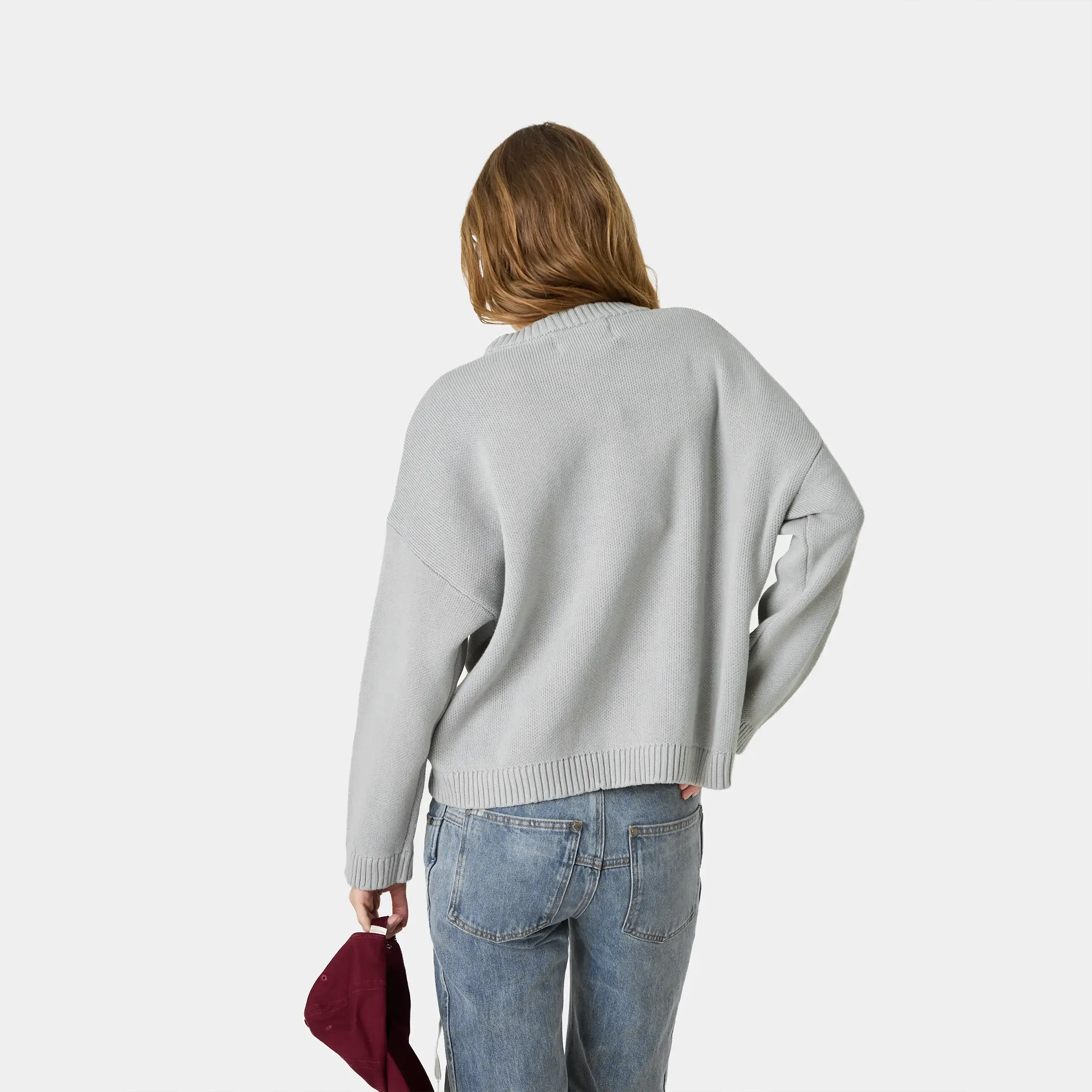 Master Grey Knit Sweater
