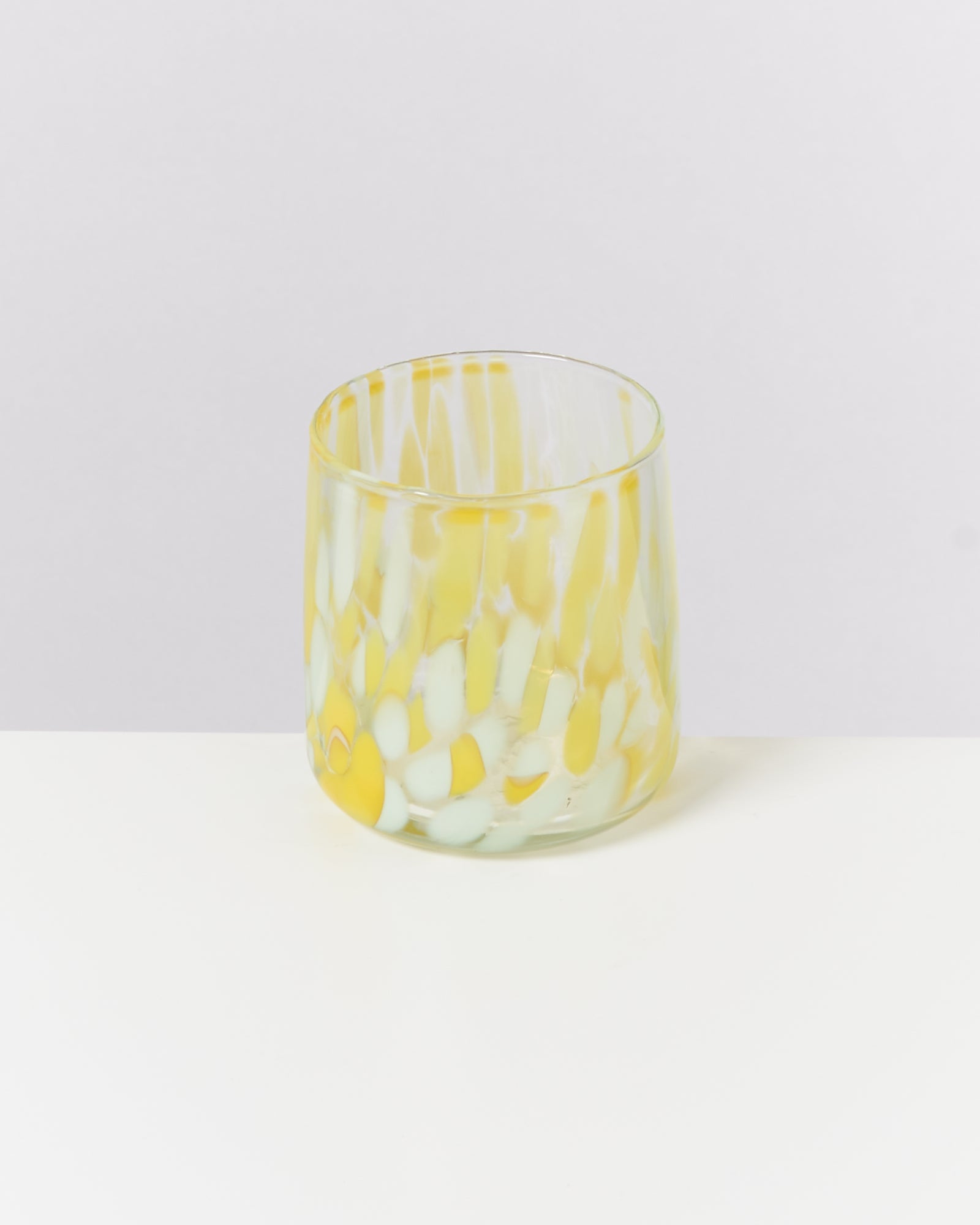 ALEGRIA - SMALL GLASS YELLOW SAND