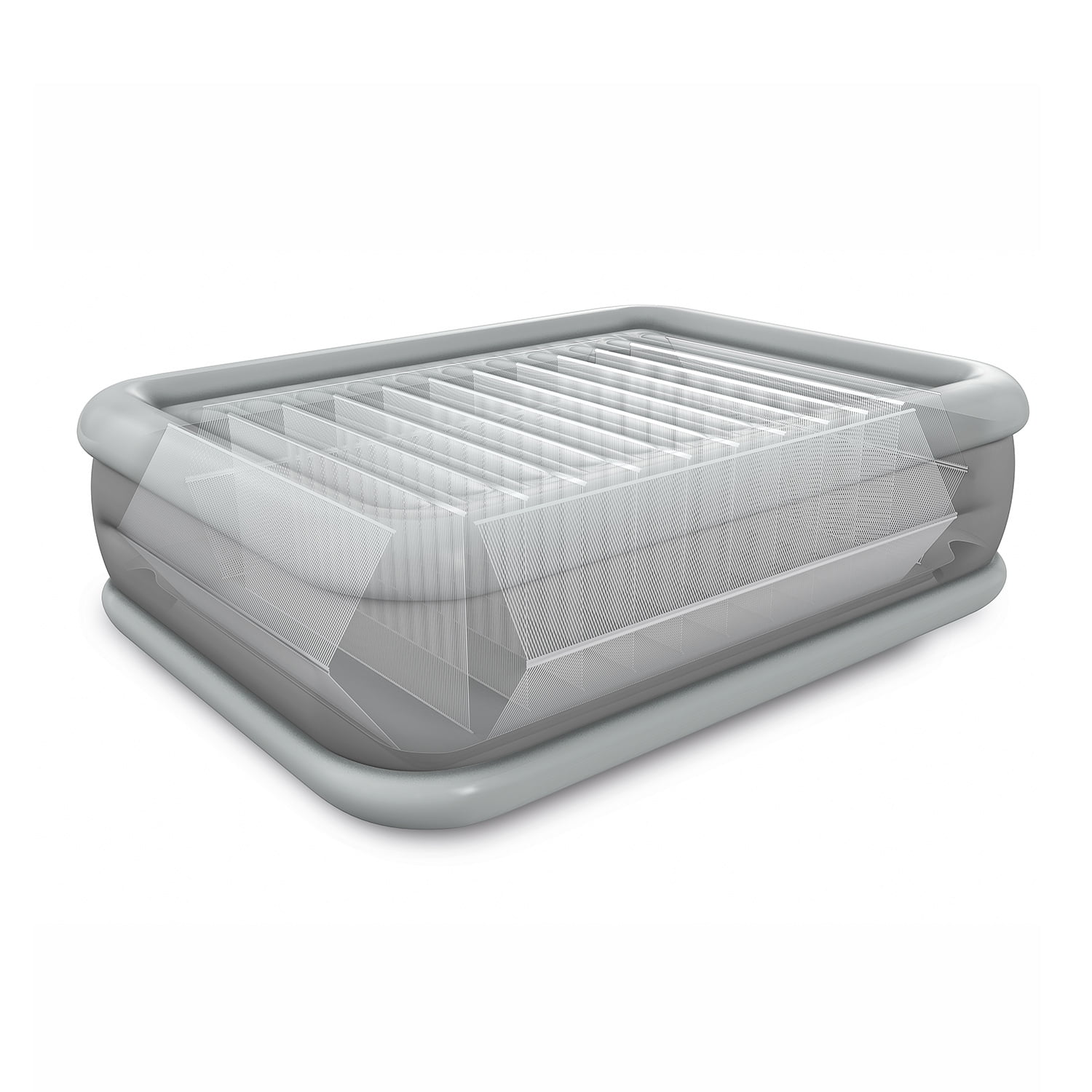 Plush Airbed w/ Pump + Downy Air Mattress w/ Built-In Pump (Queen) - Image 4