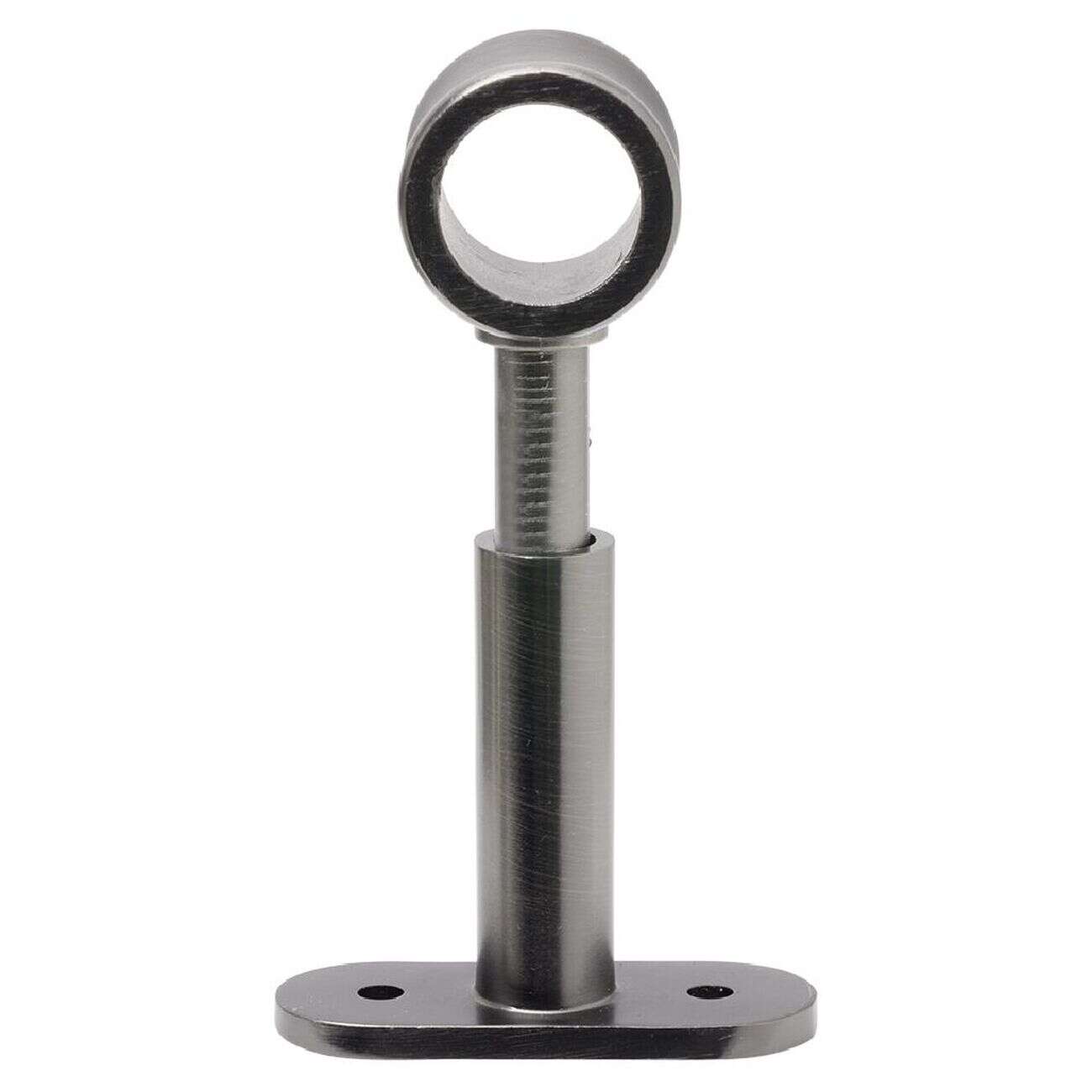 Support extensible métal pour tringle à rideau Ø2xL7/11cm