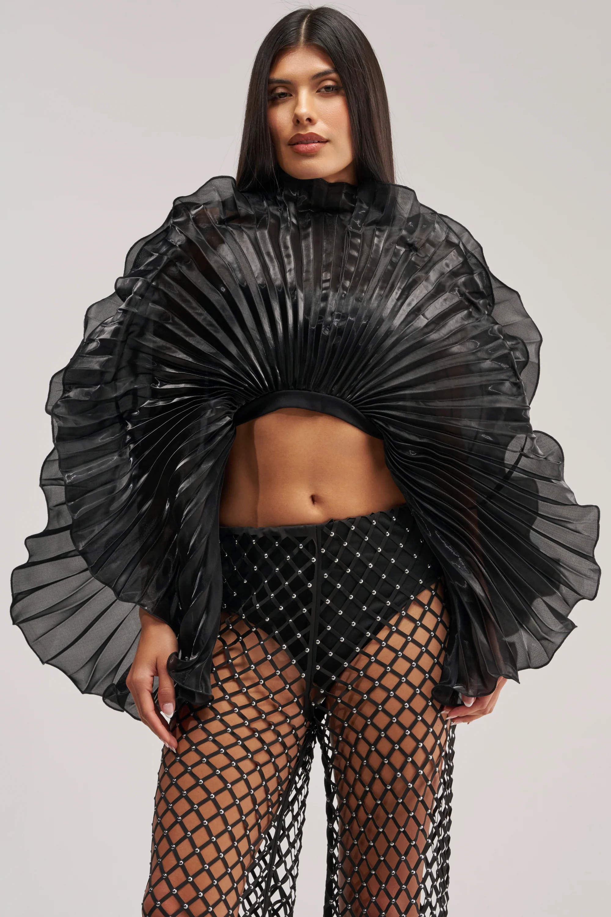 SHINING DOWN ON YOU BLOUSE IN BLACK - Akira Store