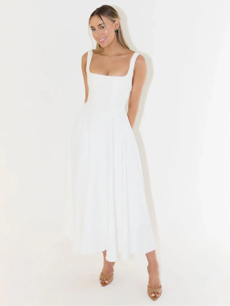 Robe Midi Classique pour Femme